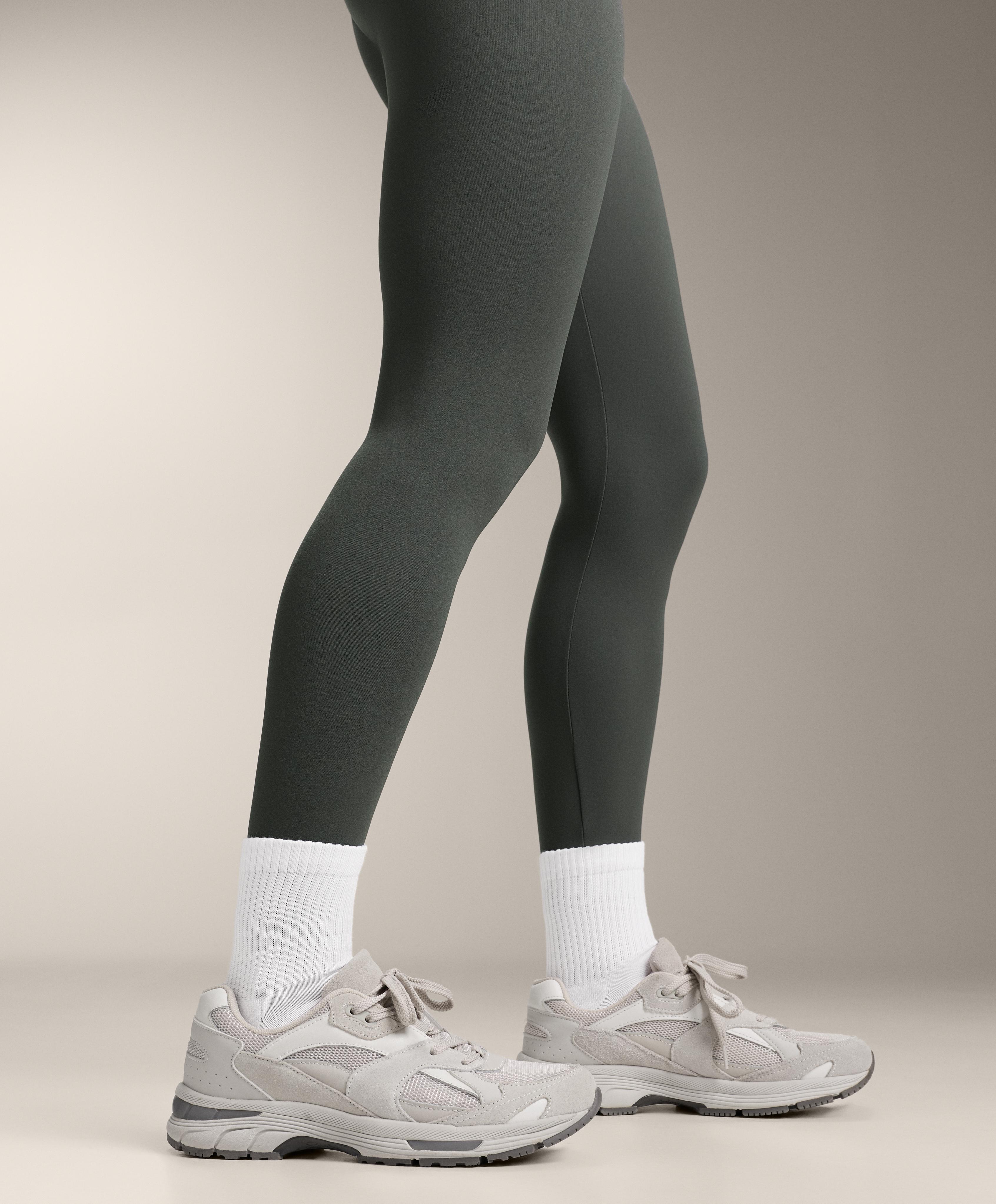 3 pairs of cotton blend quarter sports socks — WHITE