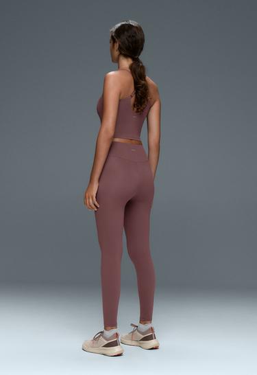 Comfortlux adjustable-strap tank top — MAUVE 6