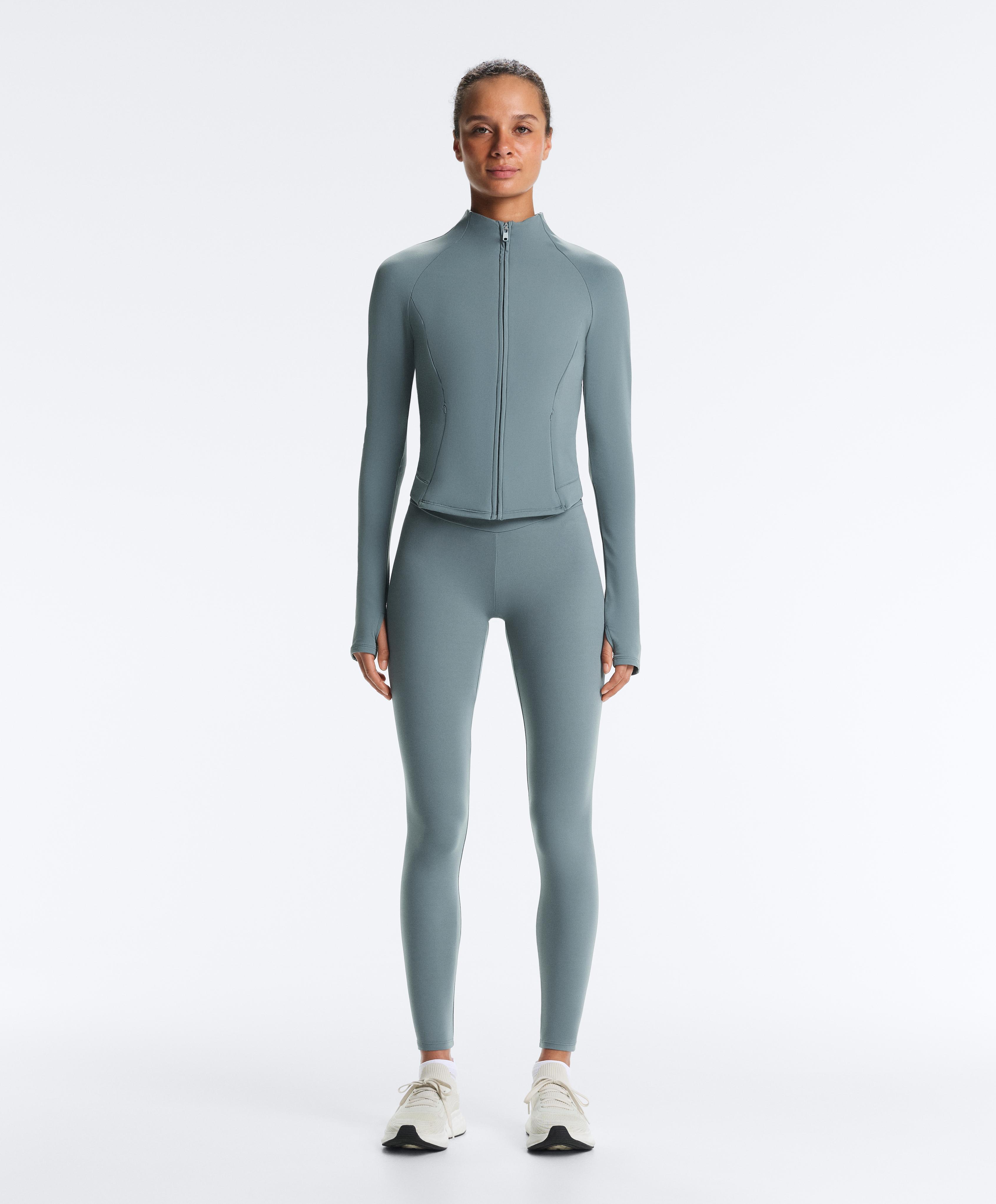 Light warm technical jacket — DARK GREY-BLUE
