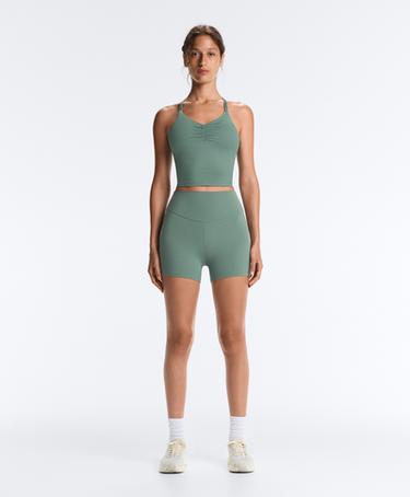 Hot pants high rise Comfortlux 10 cm — GREEN 3