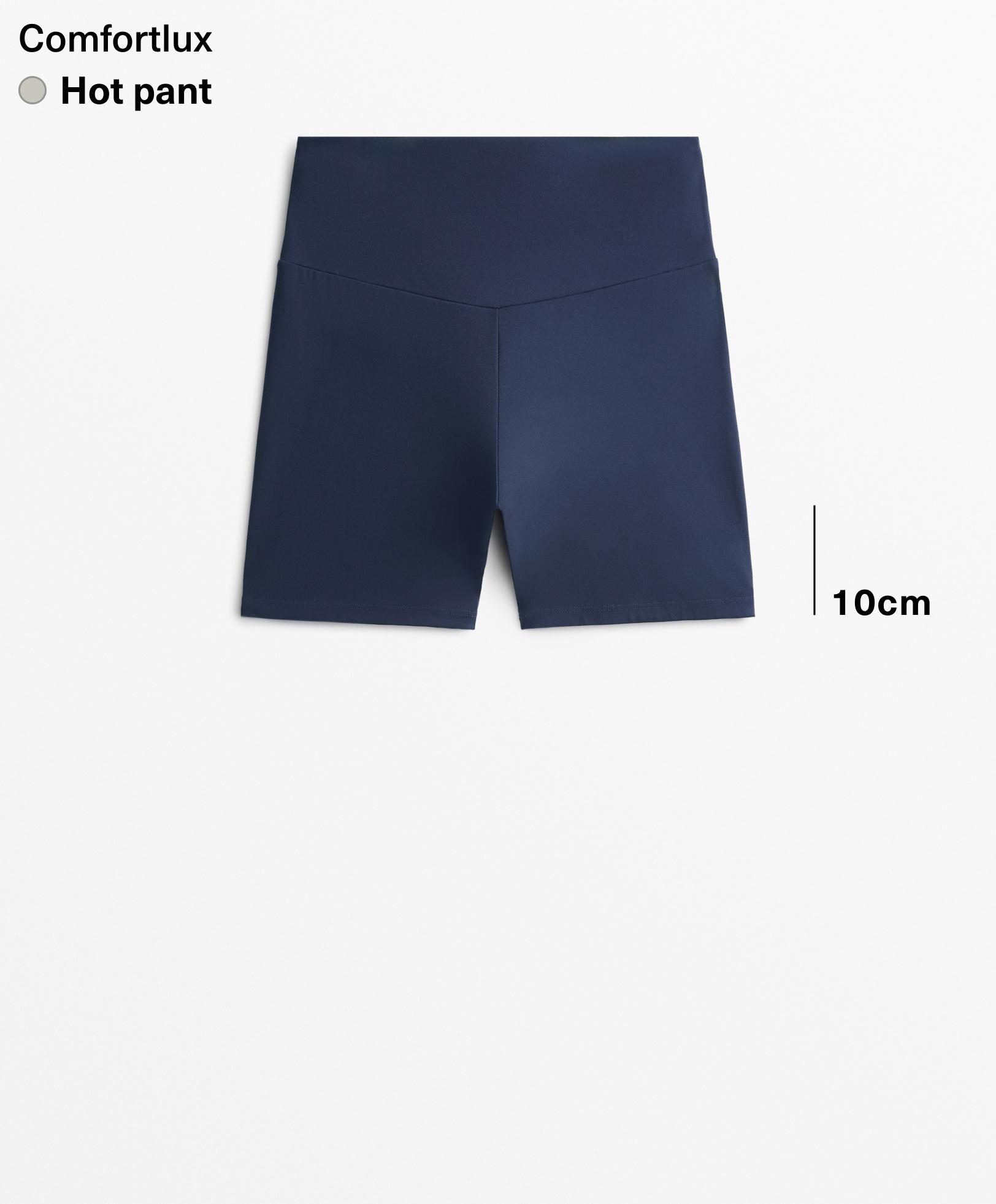 Comfortlux high-rise 10cm hot pants