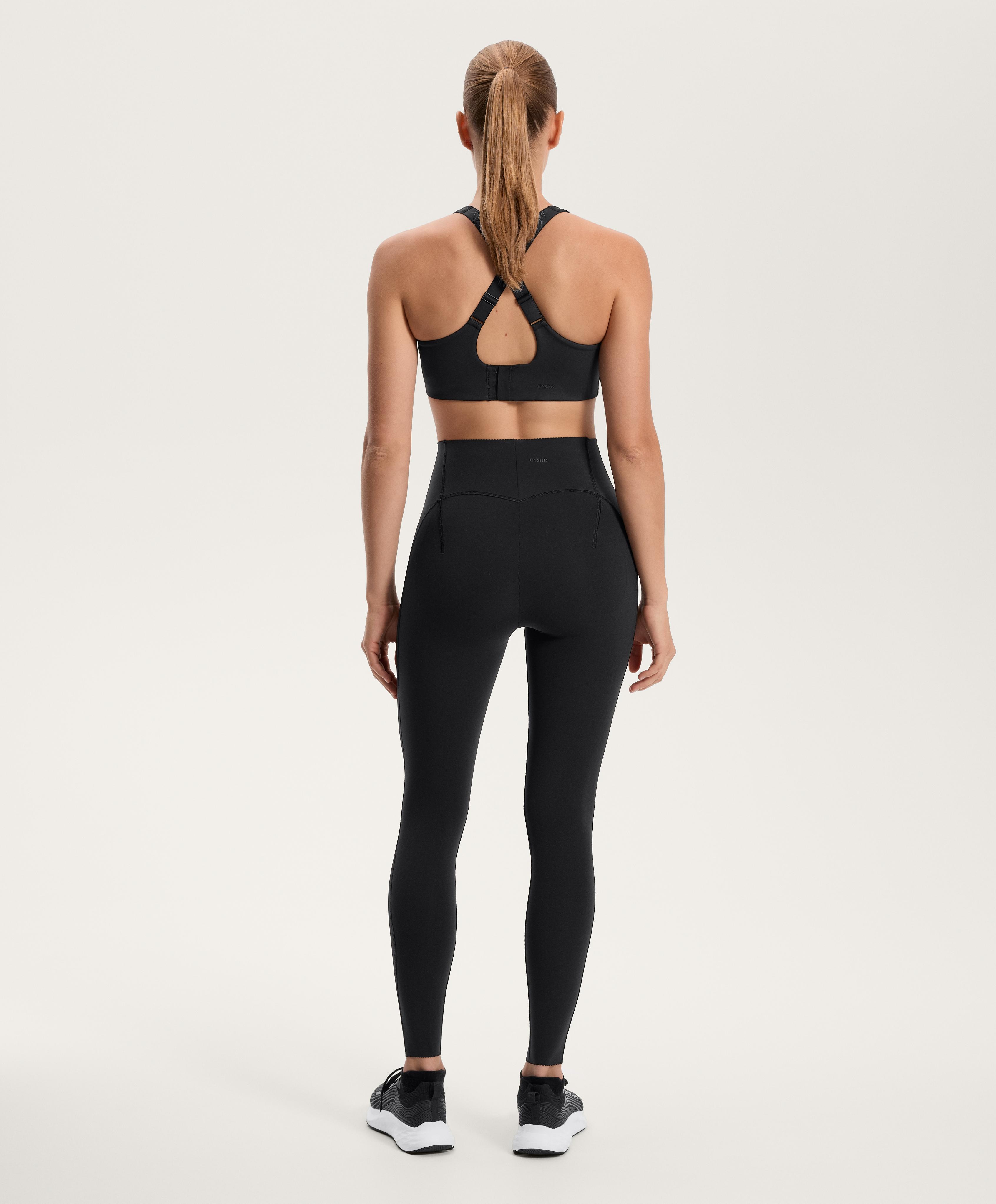 Compressive raise up ankle-length leggings | OYSHO United States