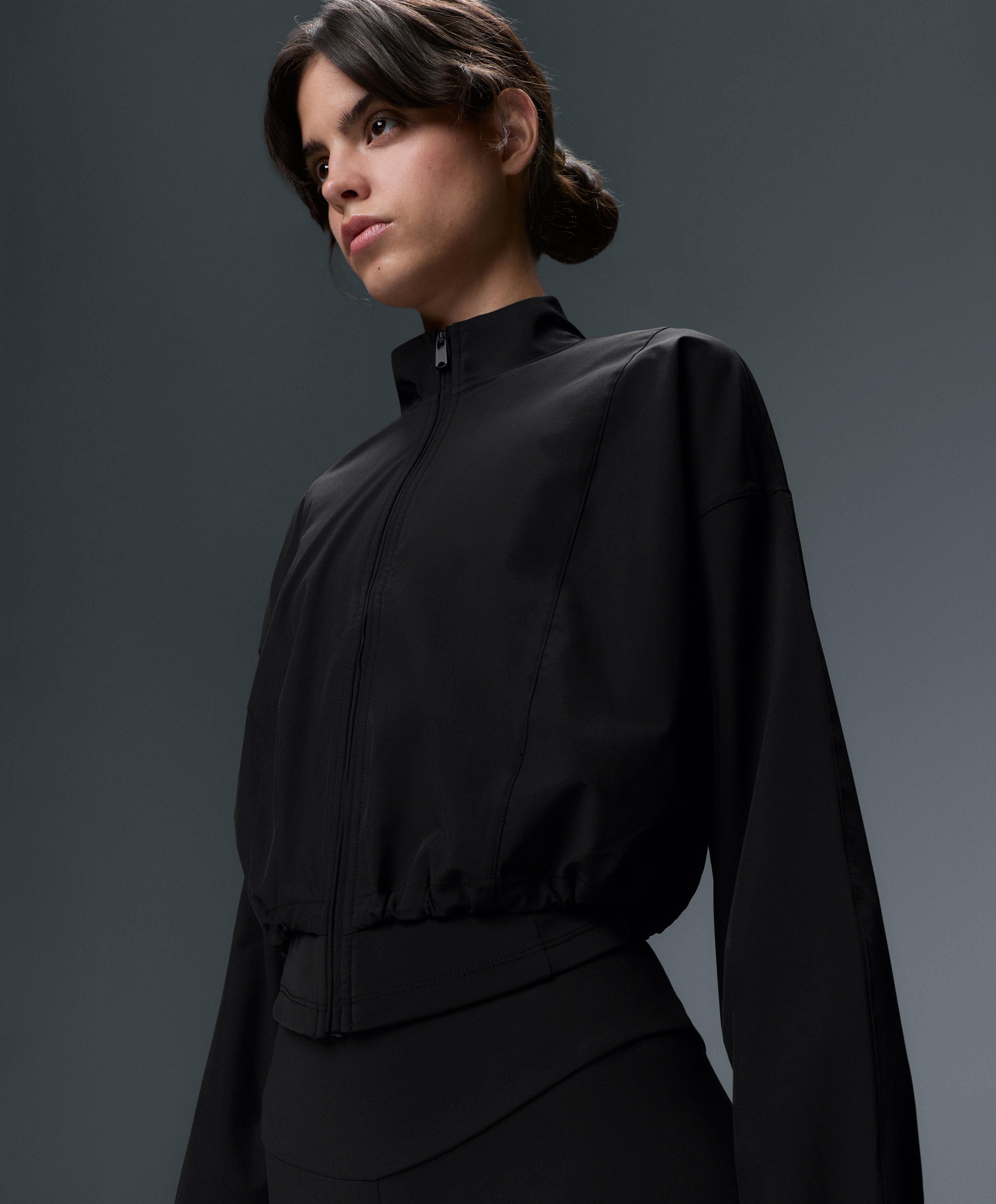 Double stretch technical jacket — BLACK