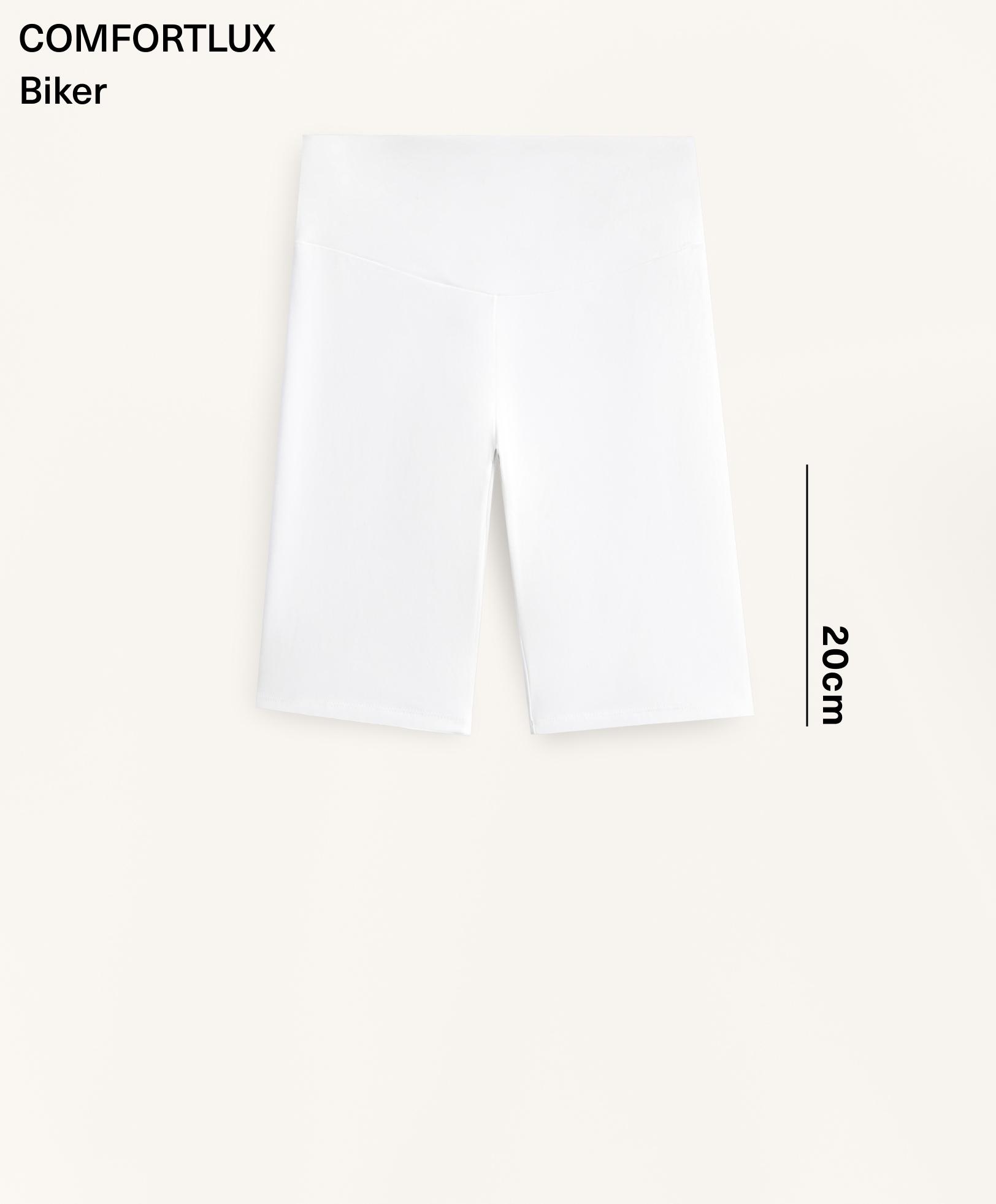Comfortlux high-rise 20cm biker leggings - Wyprzedaż