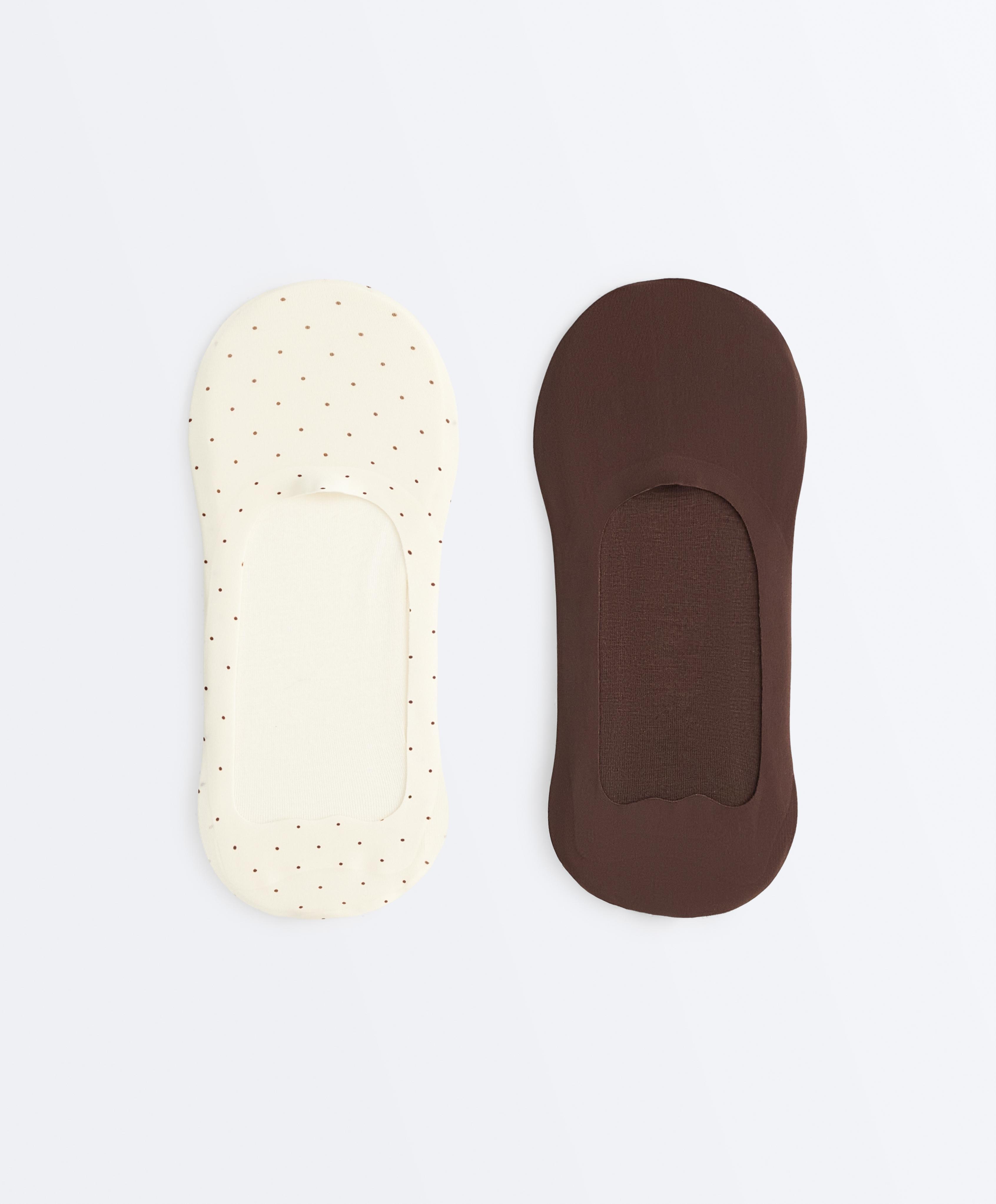 2-pack medium-cut invisible microfibre socks 2-pack medium-cut invisible microfibre socks