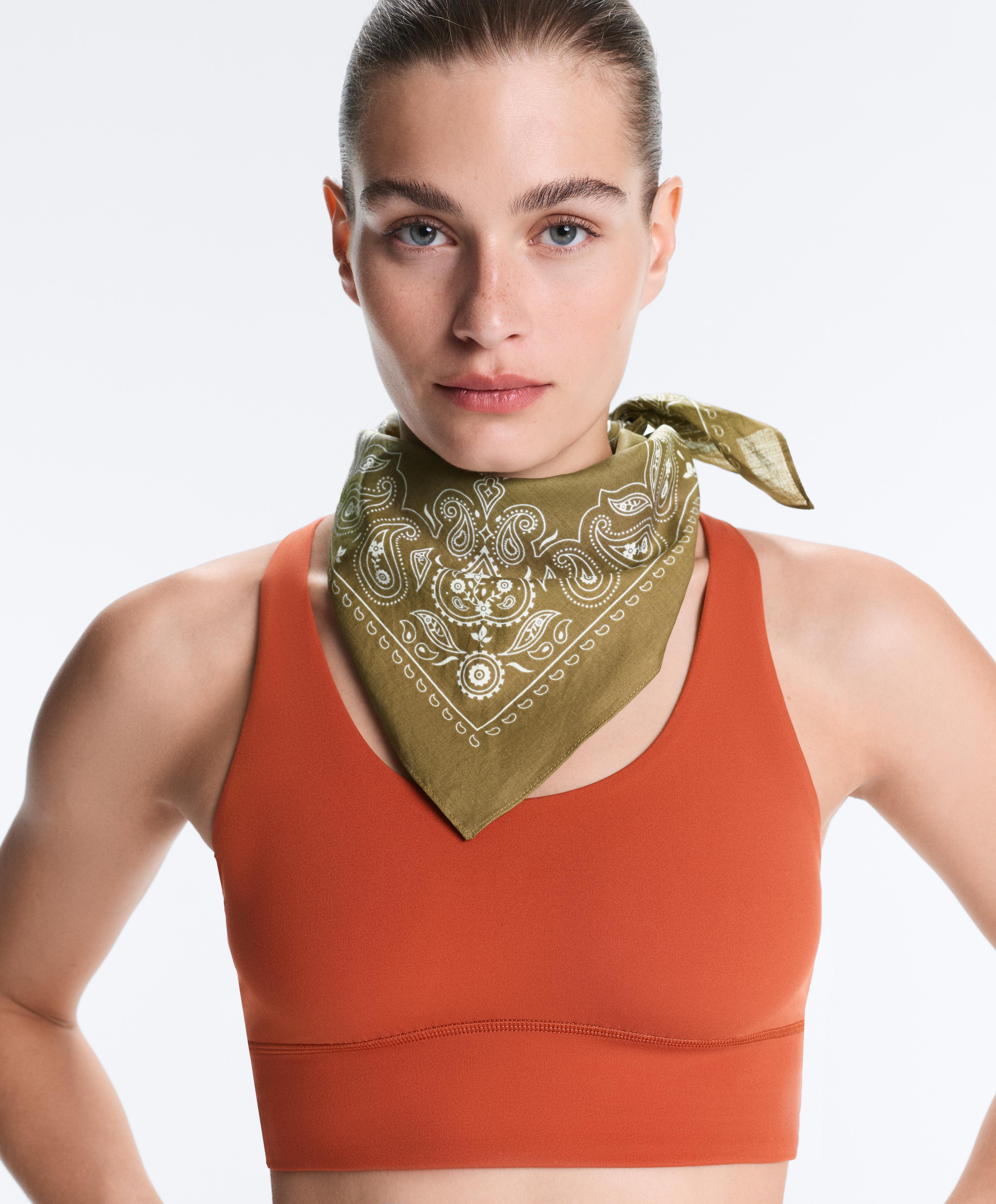 100% cotton print bandana