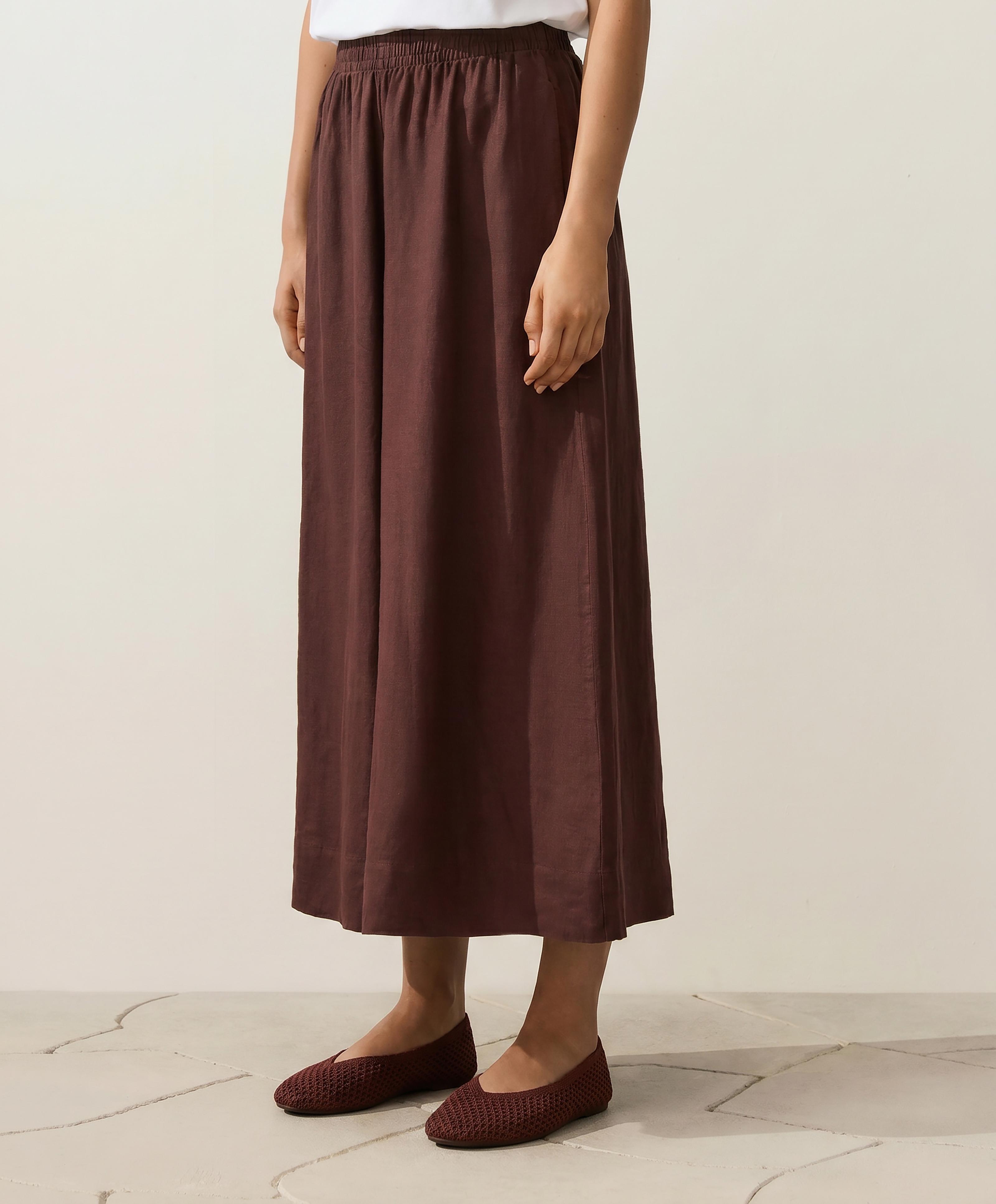 Crochet ballet flats — TERRACOTTA