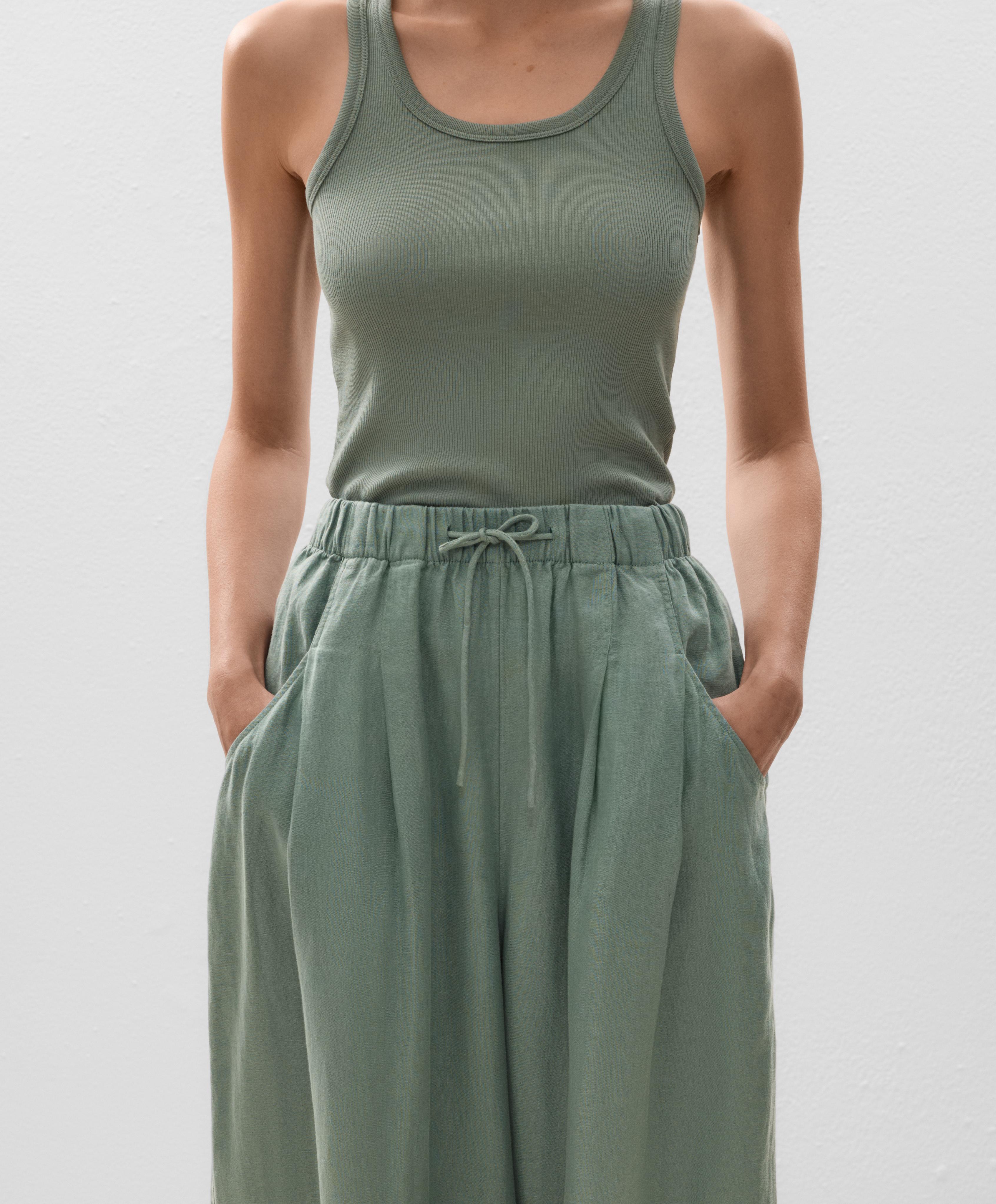 Pantalon ballon 100 % lin Pantalon ballon 100 % lin