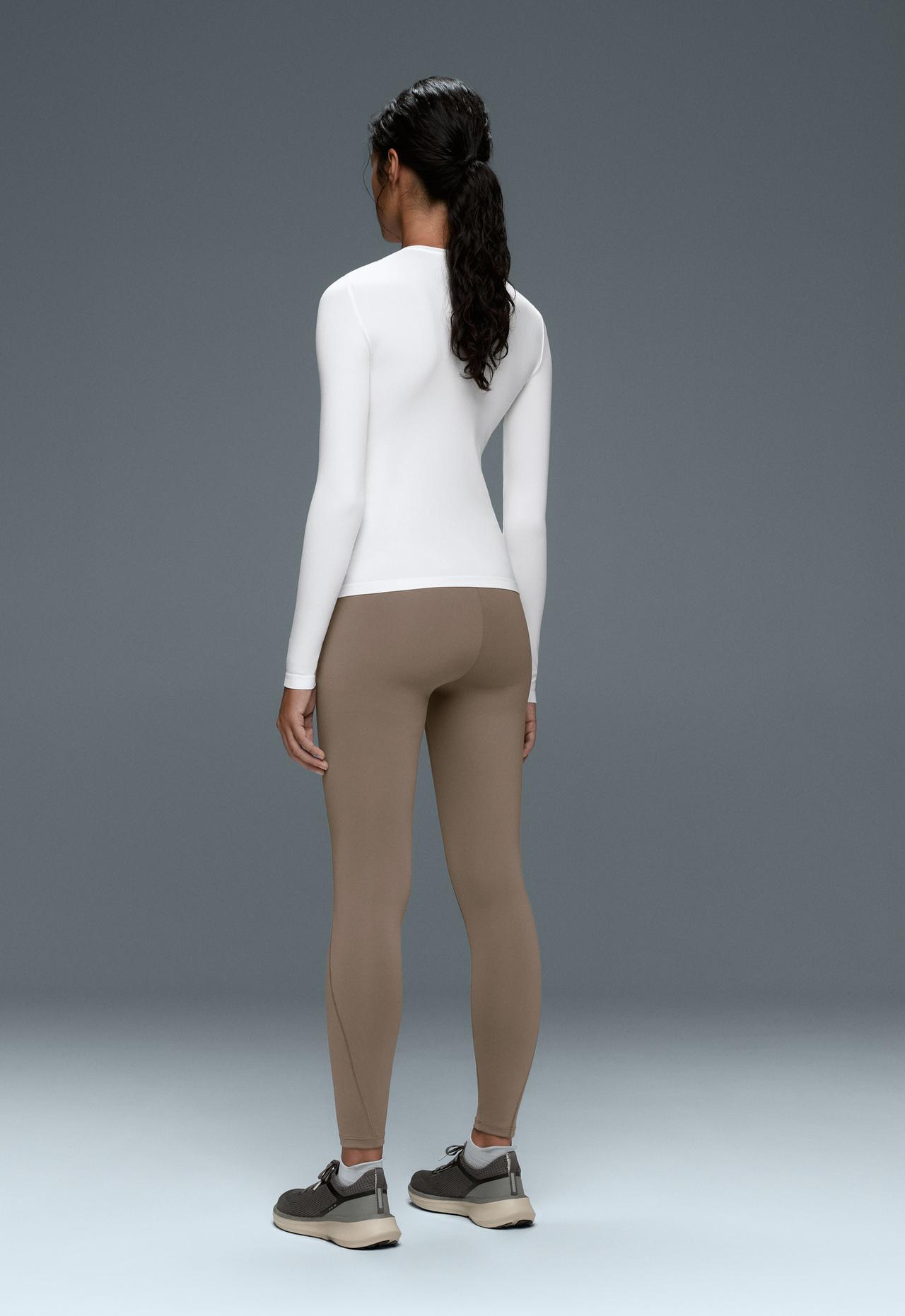 Seamless base layers T-shirt — WHITE 