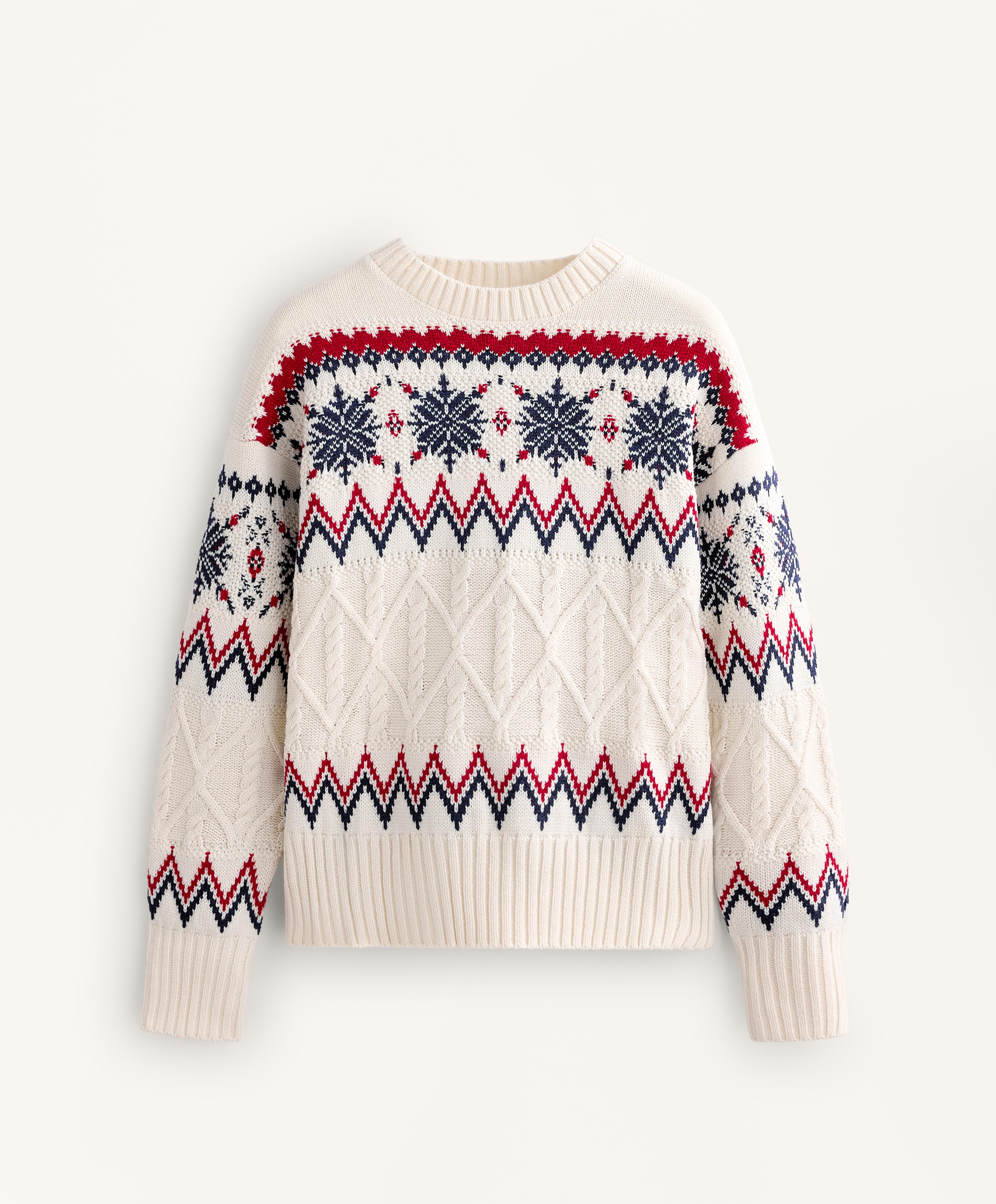 Snowflake Jacquard knit jumper Snowflake Jacquard knit jumper