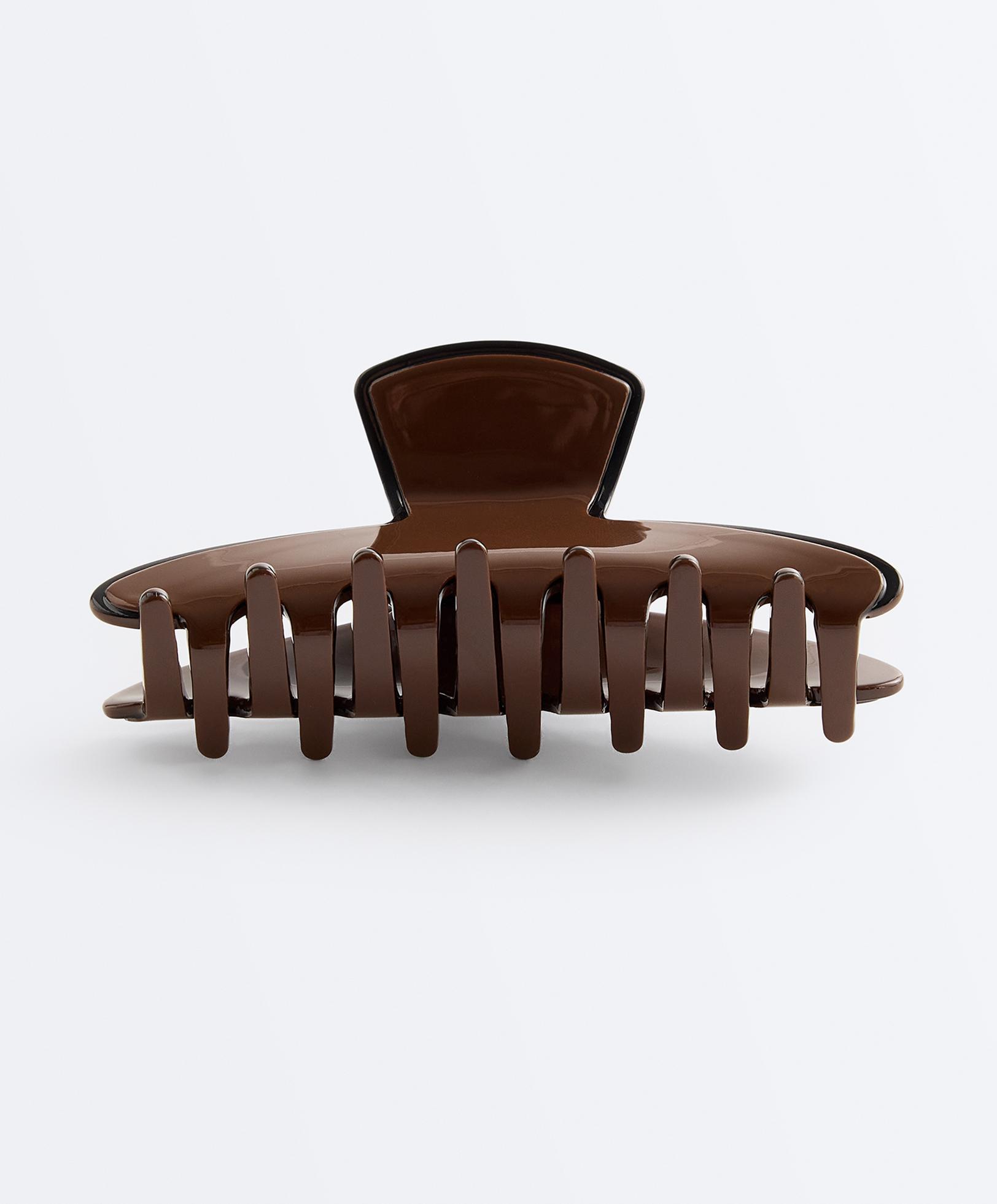 Large hair clip — COPPER