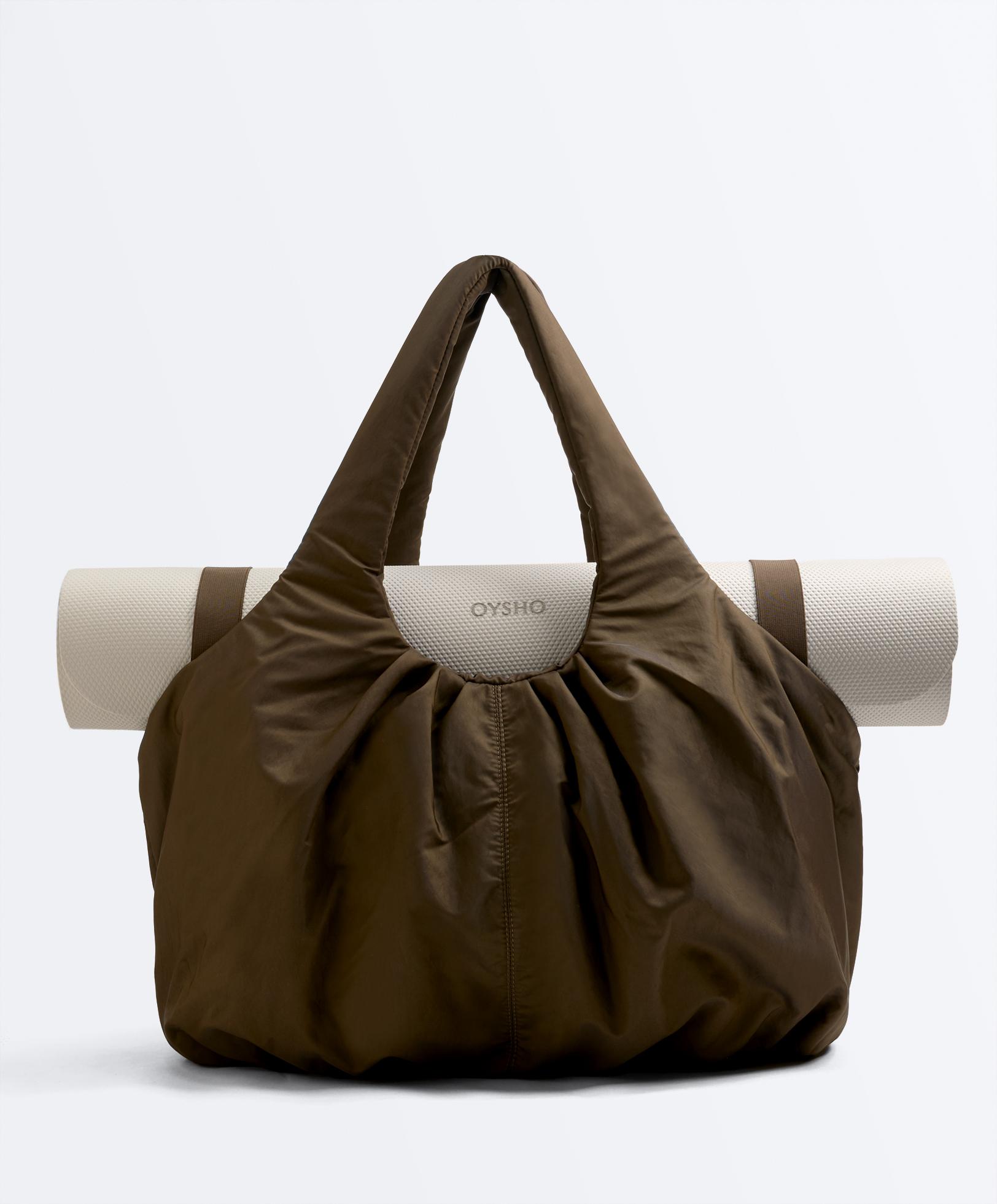 Gathered shopper bag