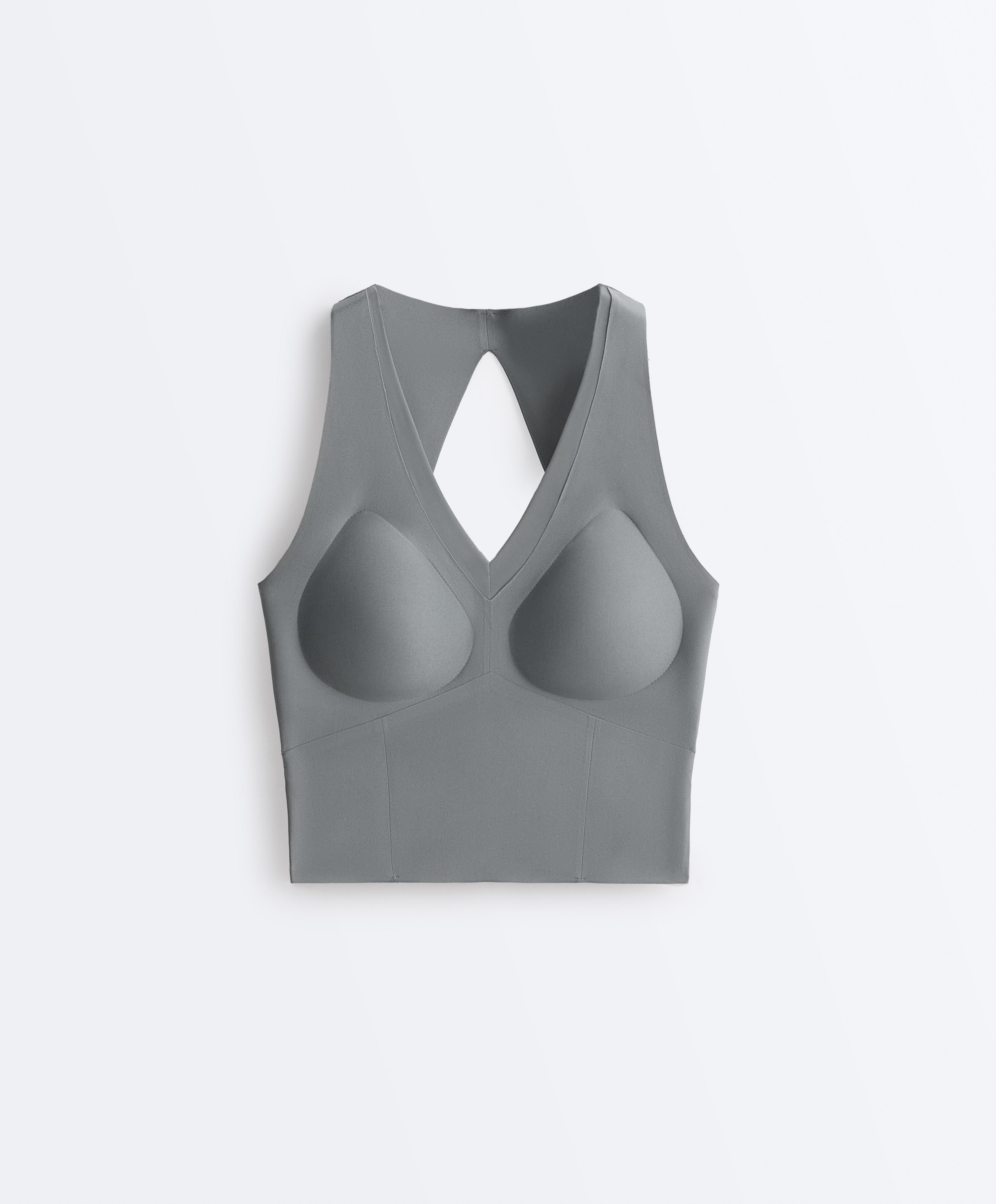 Perfect-adapt strap tank top — MISTY BLUE