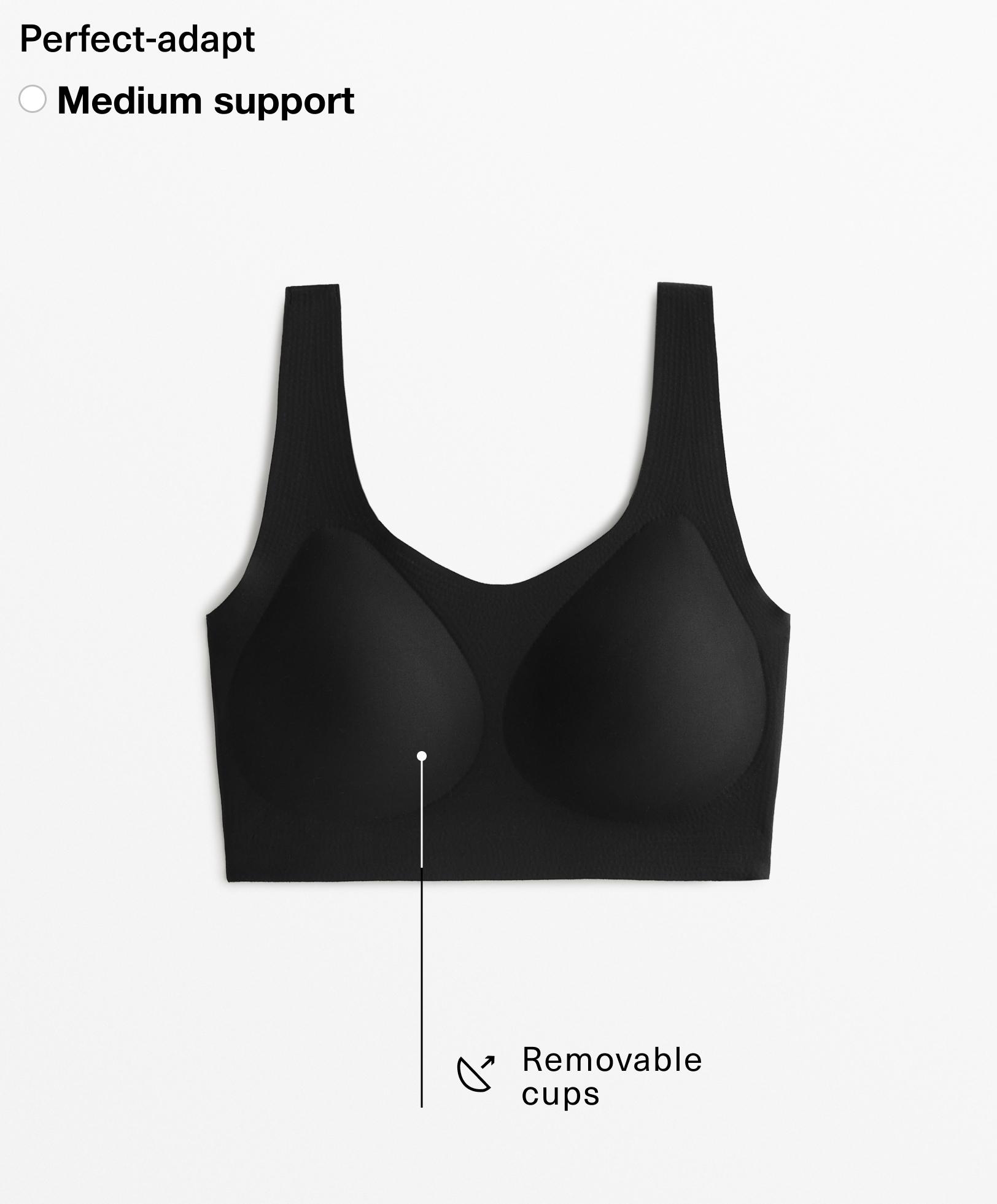 Brassière sport perfect-adapt à maintien modéré et bonnets