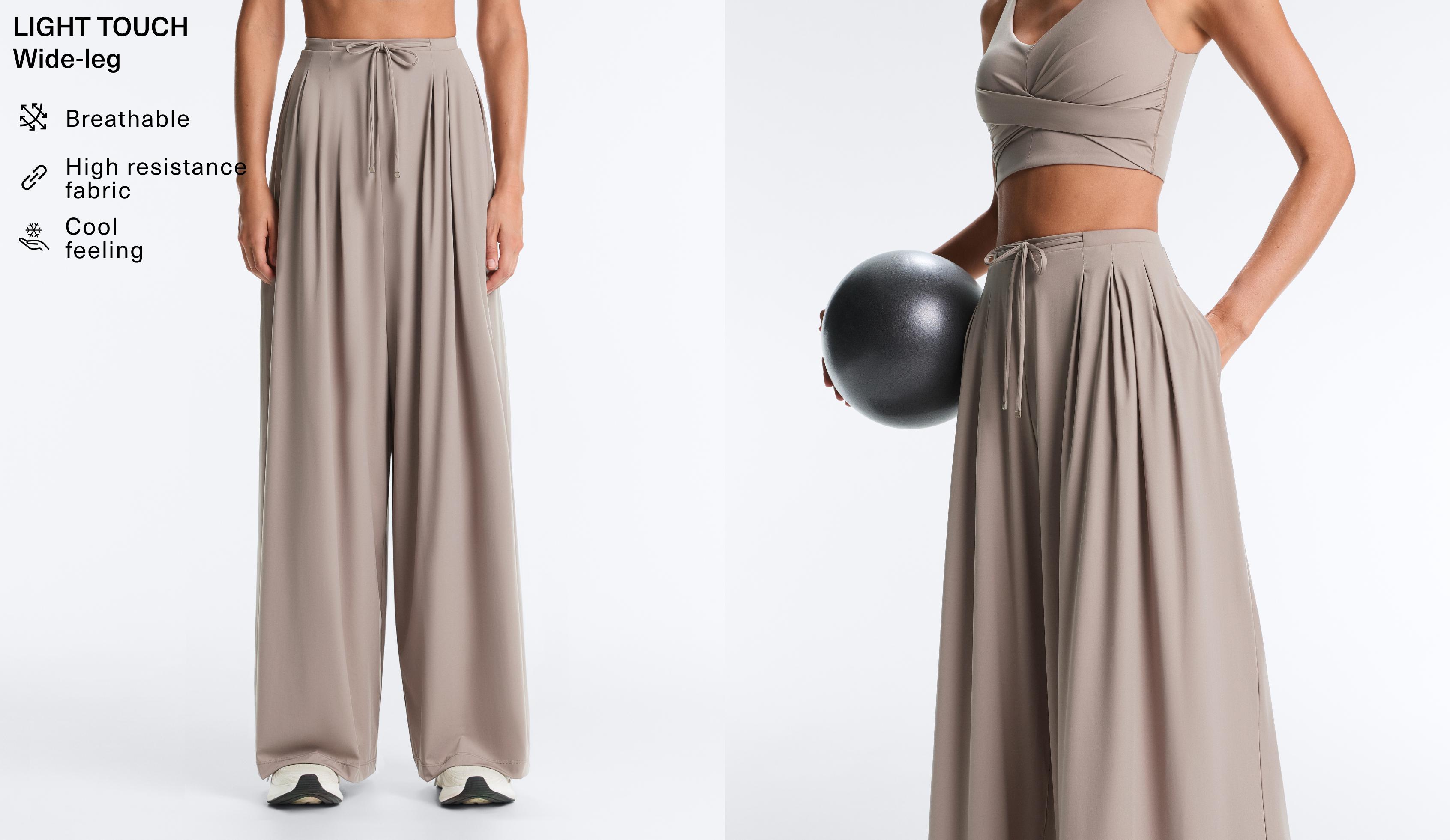 Light Touch wide-leg trousers Light Touch wide-leg trousers