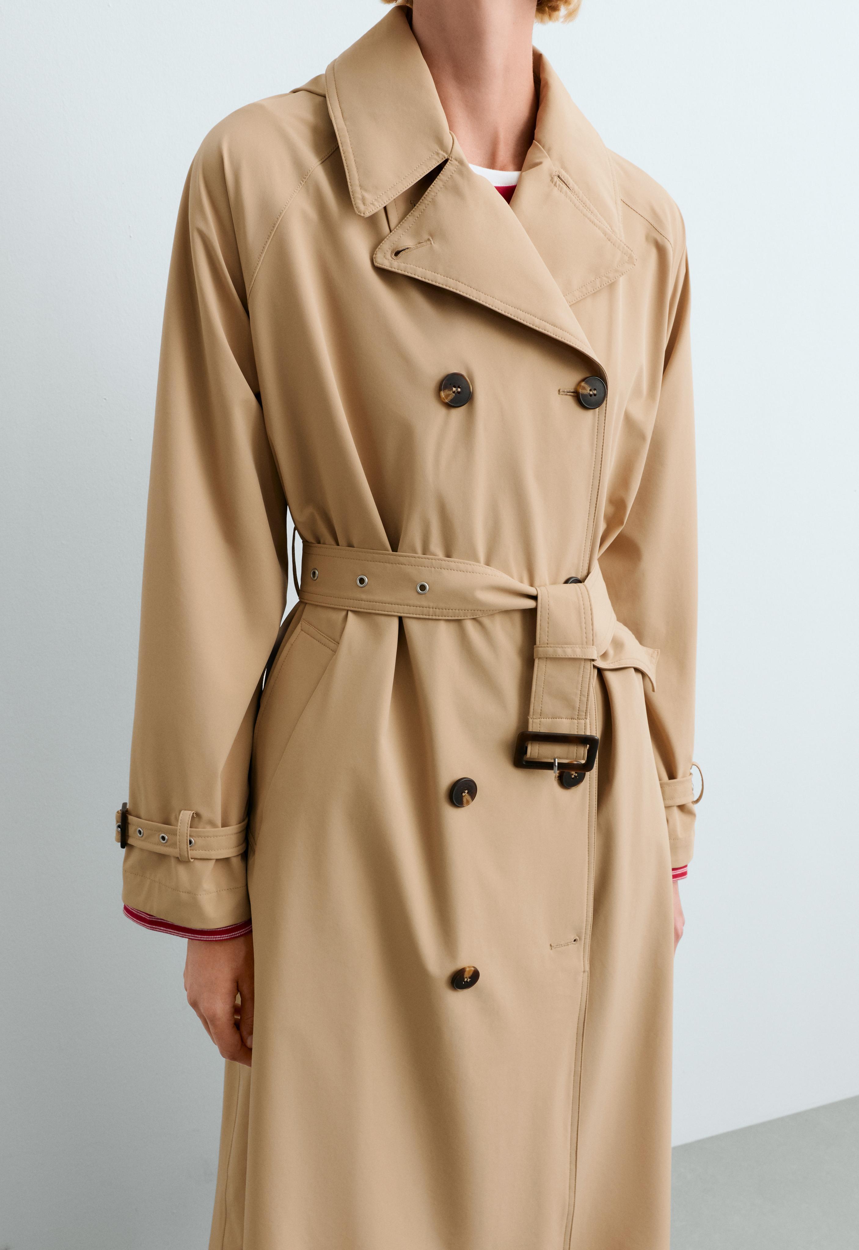 Extra lightweight 10k waterproof long jacket — CAMEL