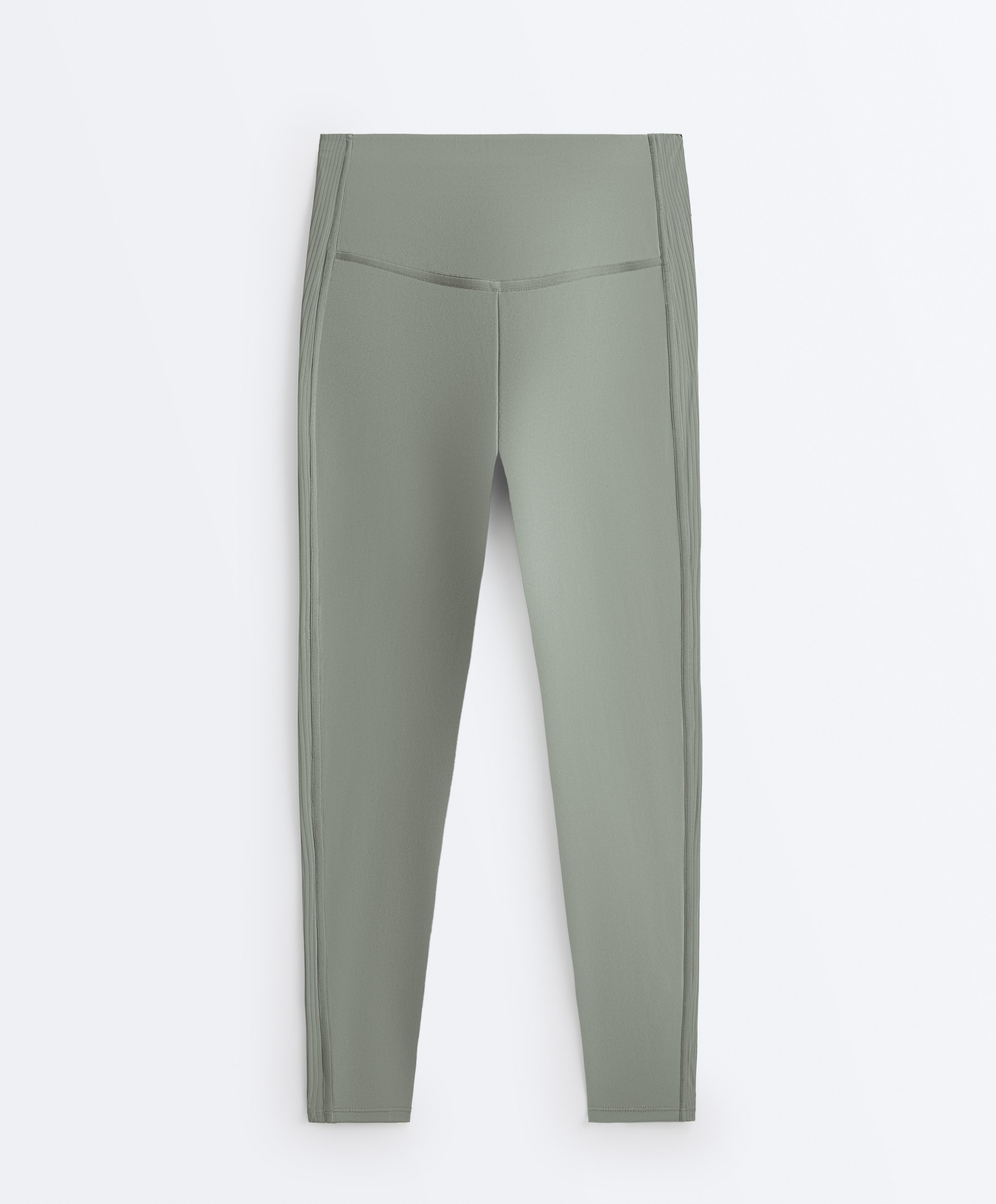 Pantaloni legging până la gleznă high rise Comfortlux rib - Soldari Pantaloni legging până la gleznă high rise Comfortlux rib - Soldari