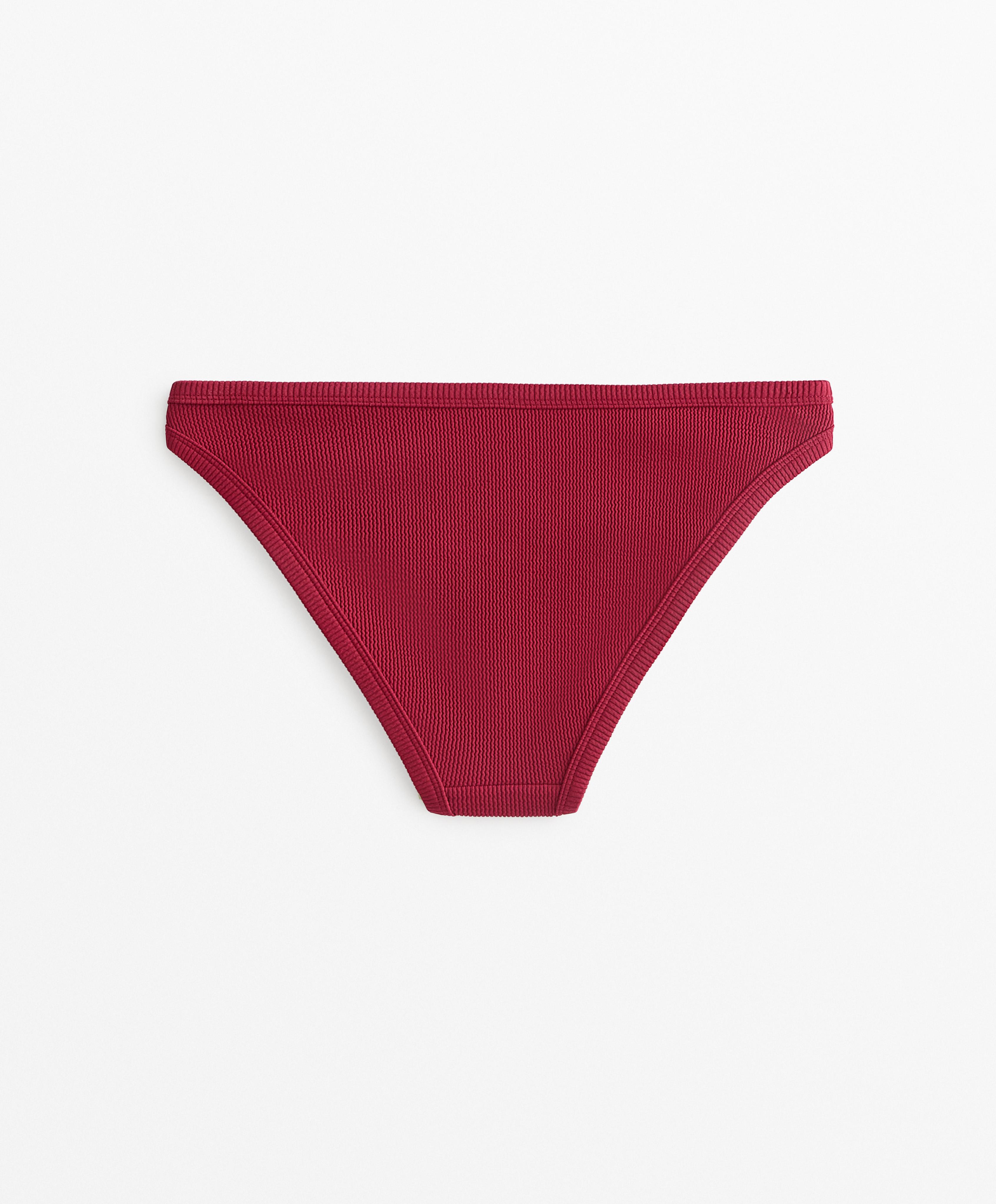 Bas de bikini classique en rib