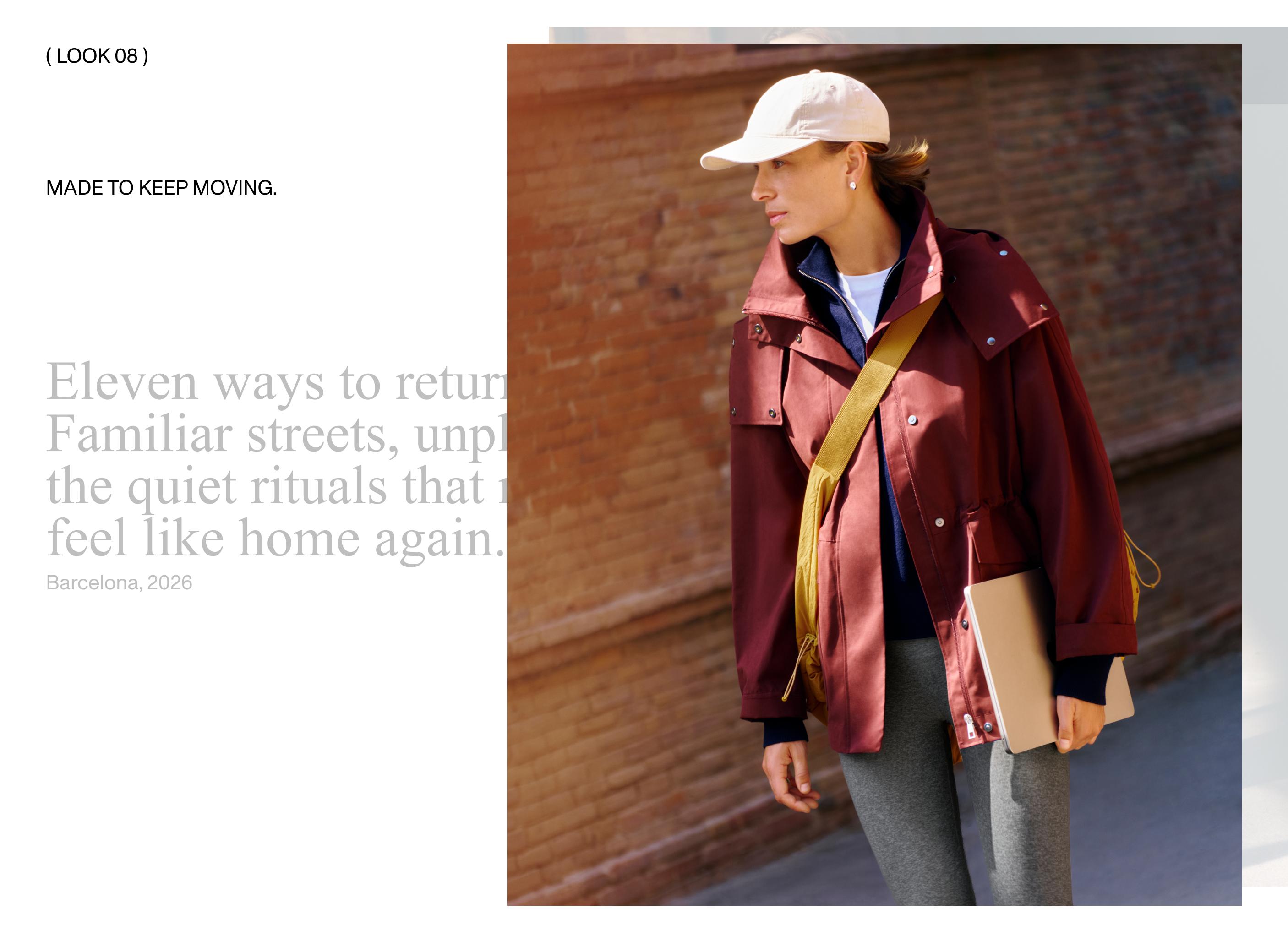 A-line 10k waterproof cotton jacket — MAROON
