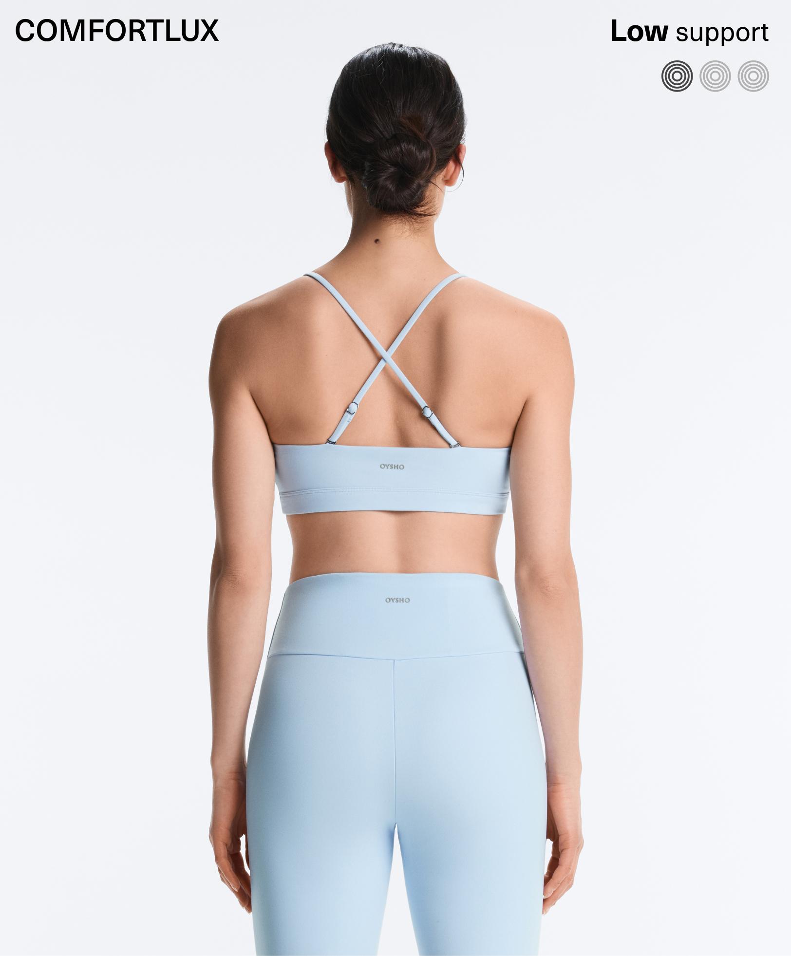 Light-support Comfortlux crossover sports bra