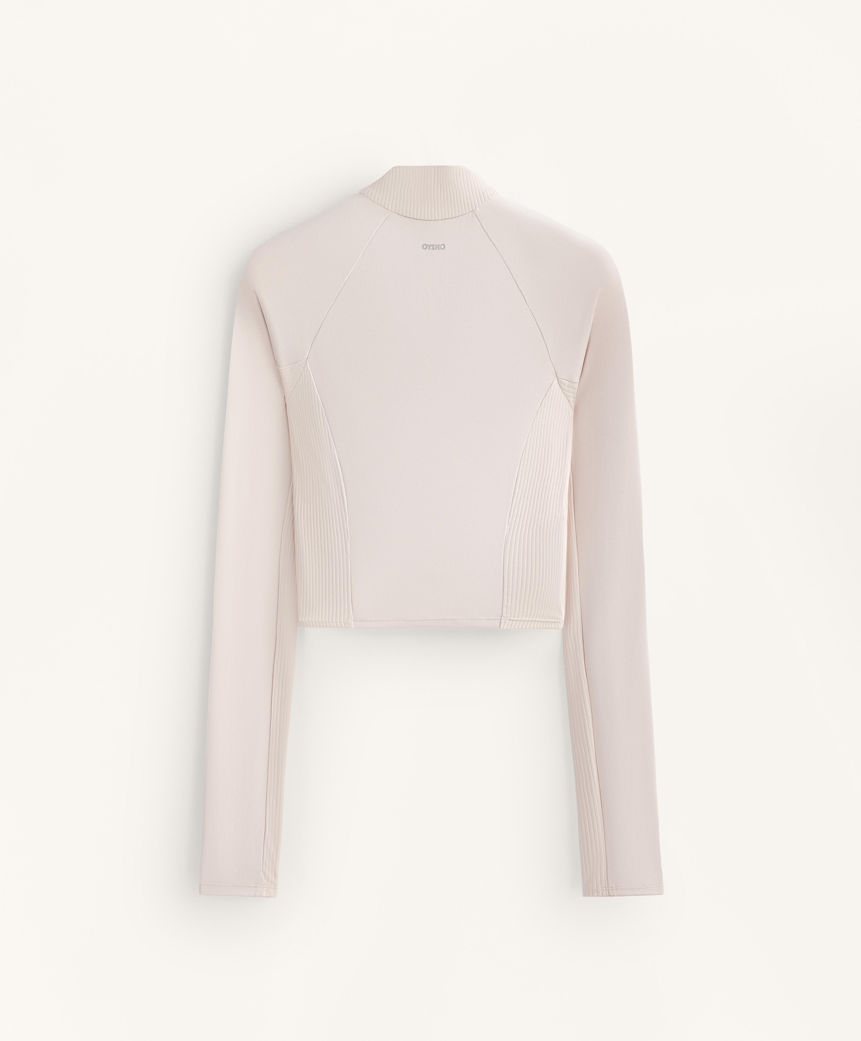 Camiseta Comfortlux manga longa rib