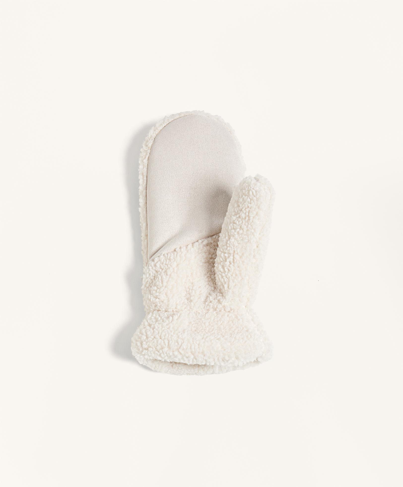 قفازات بفرو الغنم الاصطناعي مع رباط قفازات بفرو الغنم الاصطناعي مع رباط