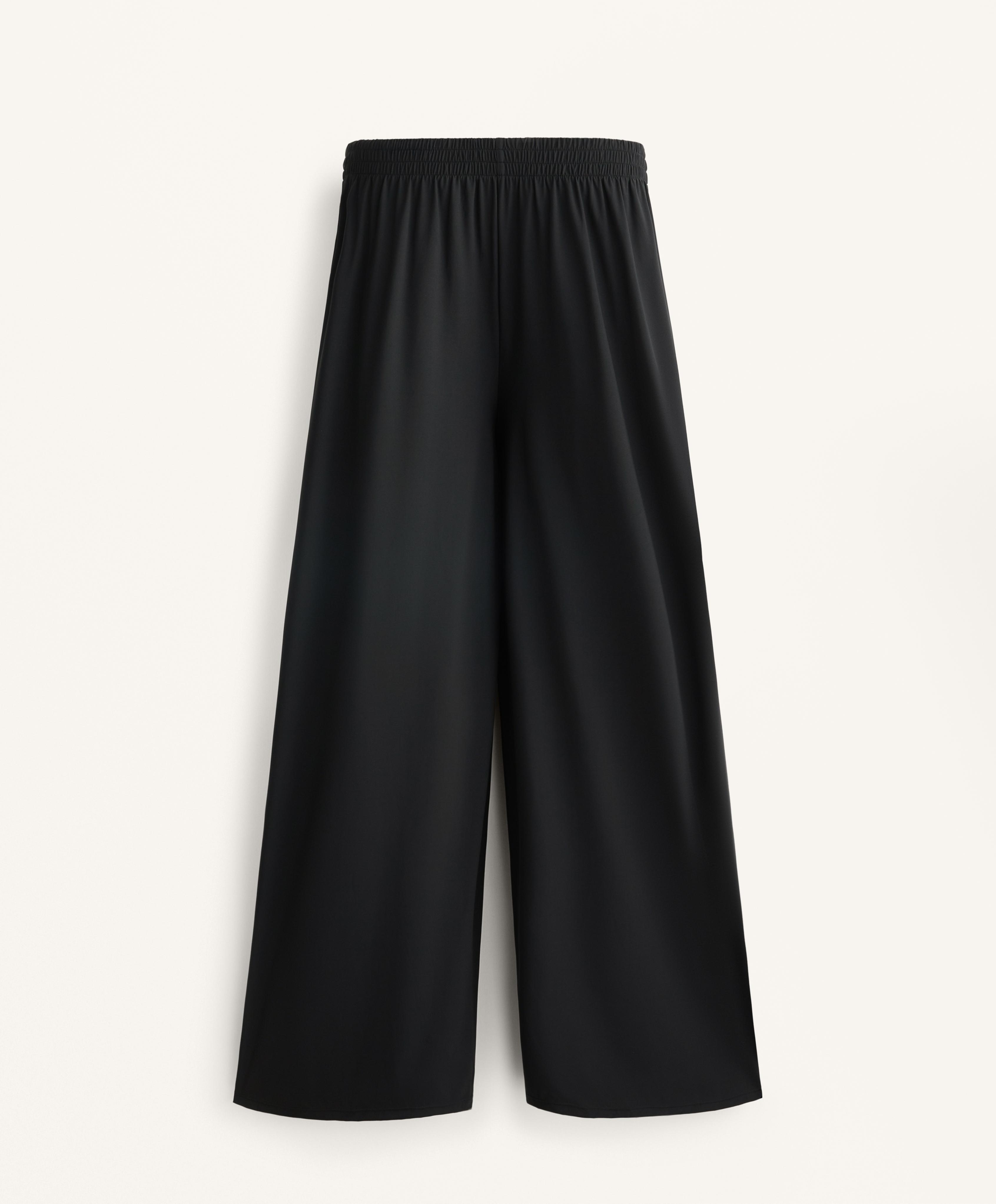 Light Touch wide-leg pleated trousers