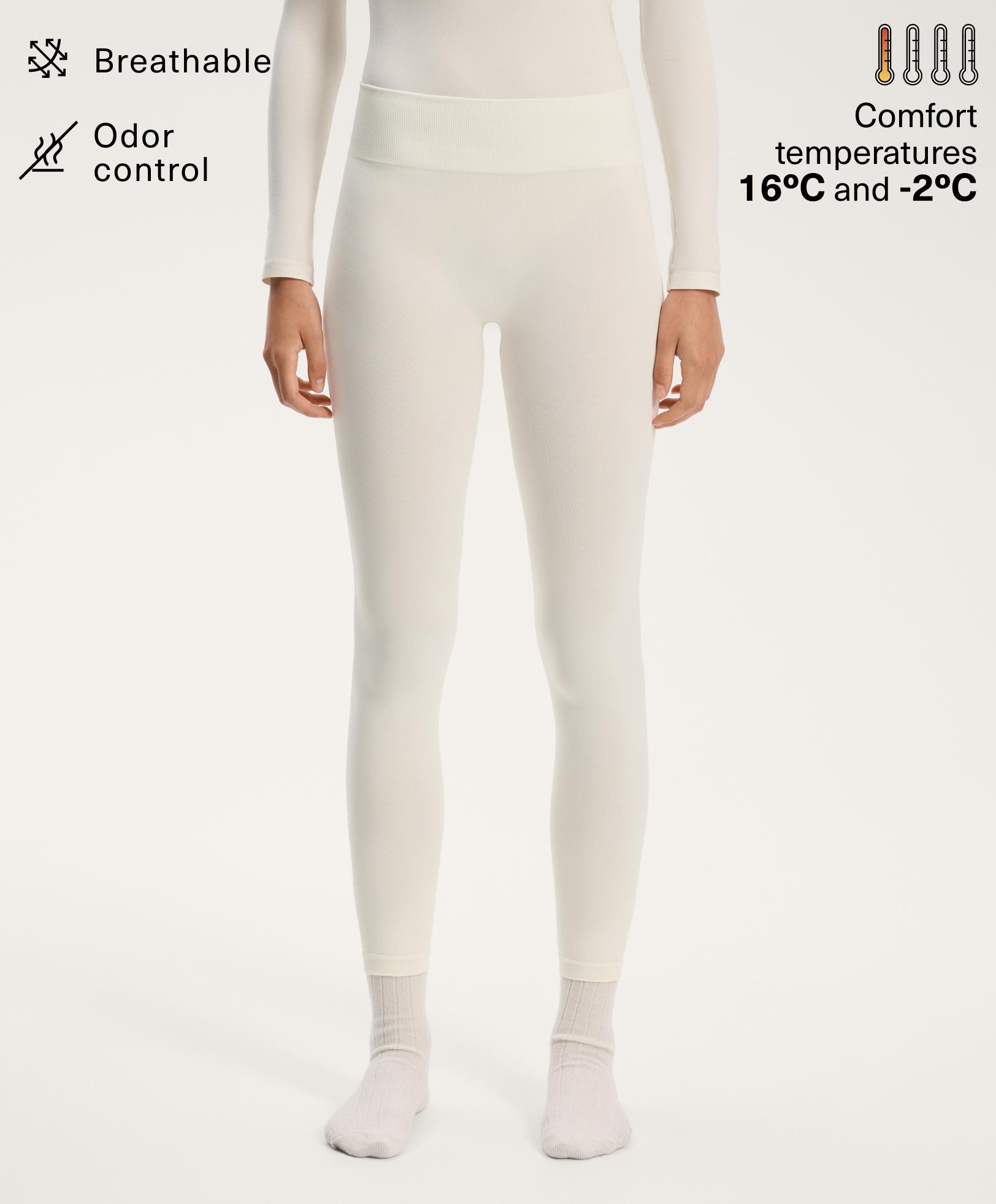 Ankle-length seamless base layer leggings - Sale