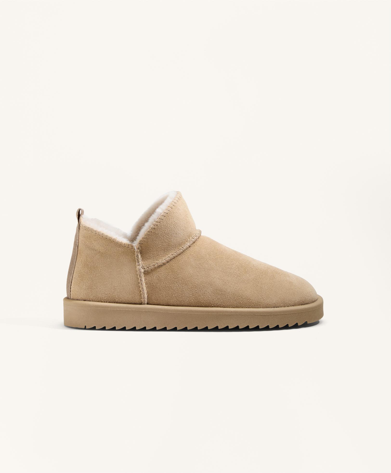 Leather ankle boots