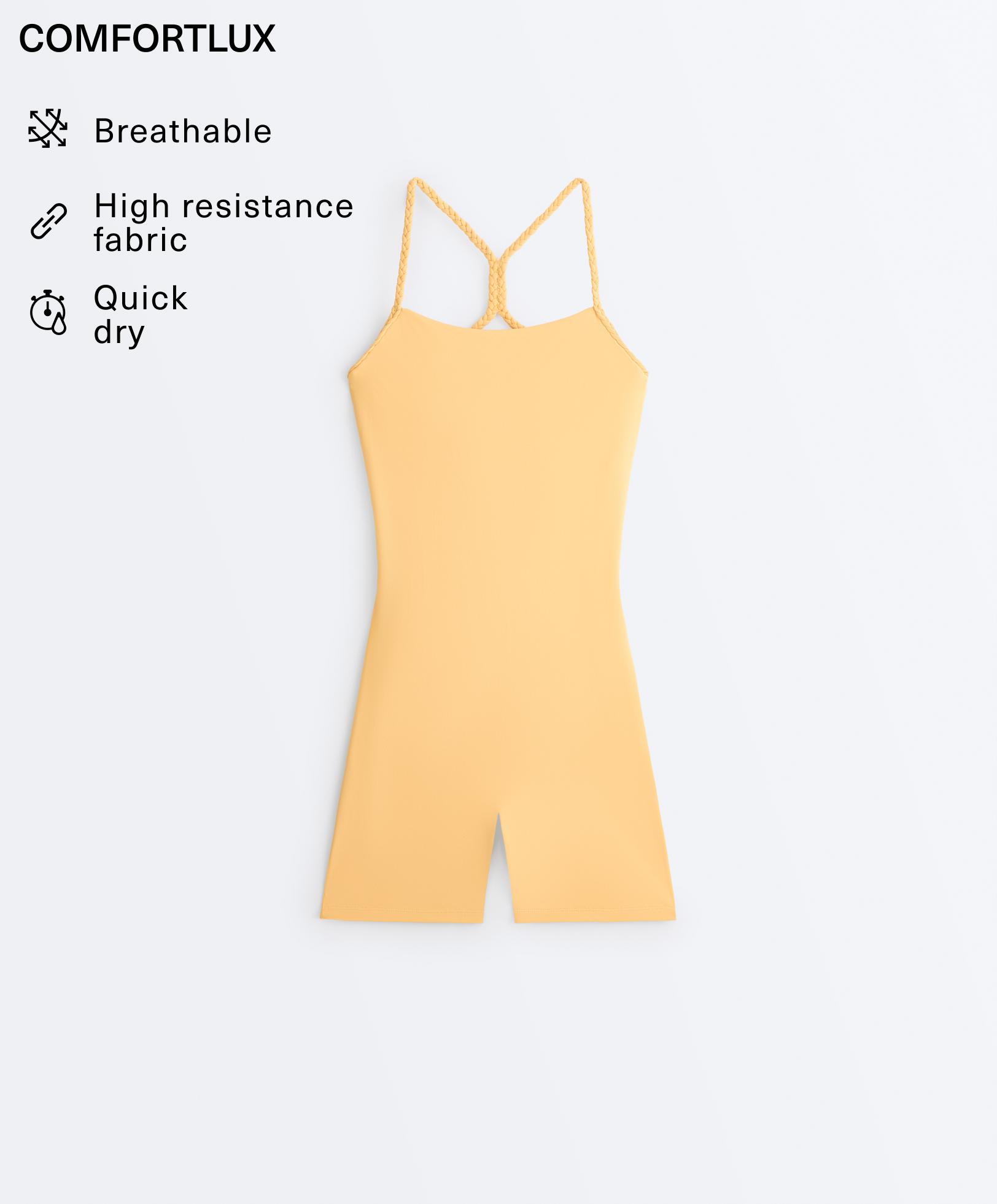 Jumpsuit corto Comfortlux trenza