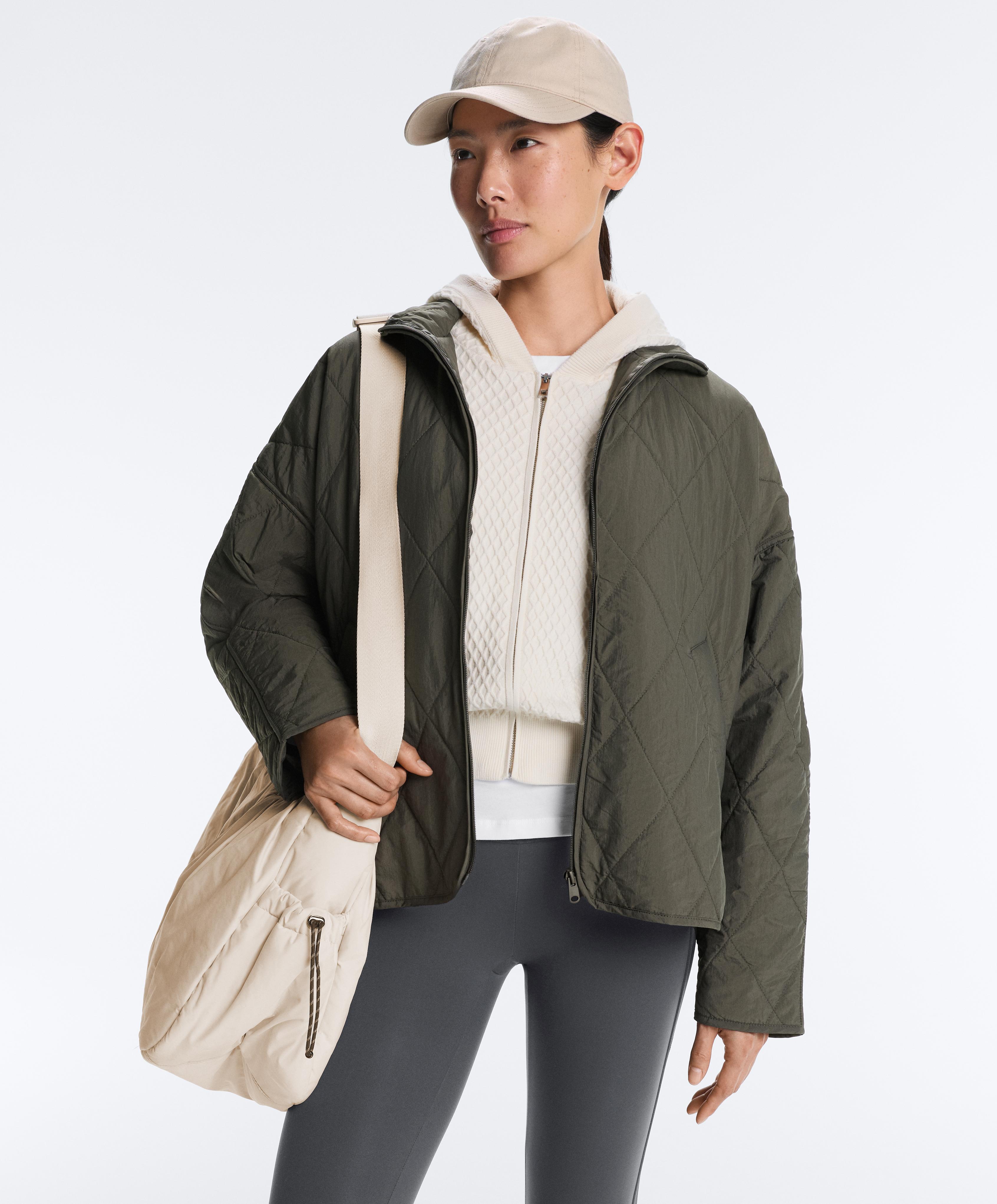 Water-repellent FELLEX® AEROGEL padded jacket — GREEN
