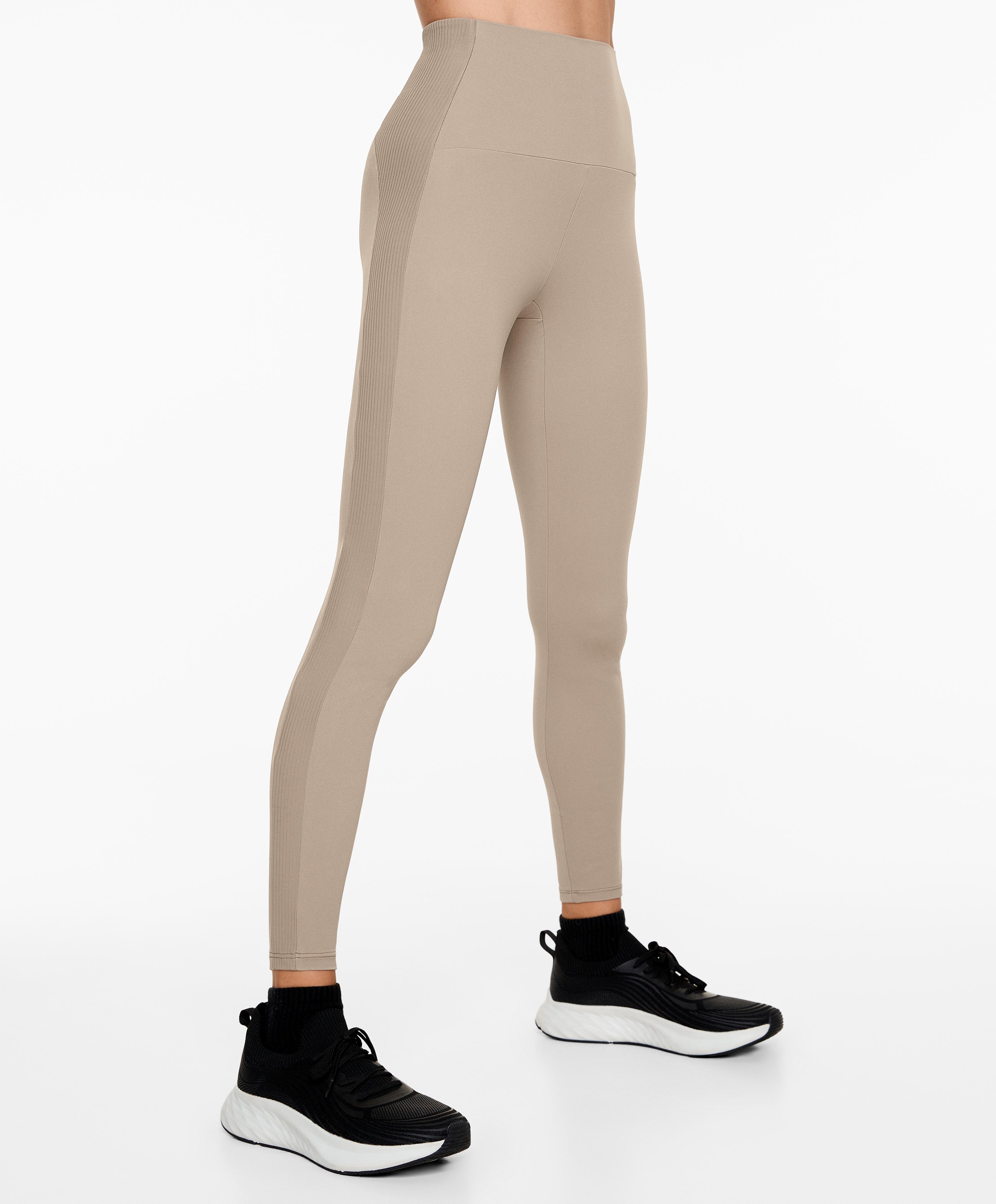 Comfortlux high-rise rib 65cm ankle-length leggings