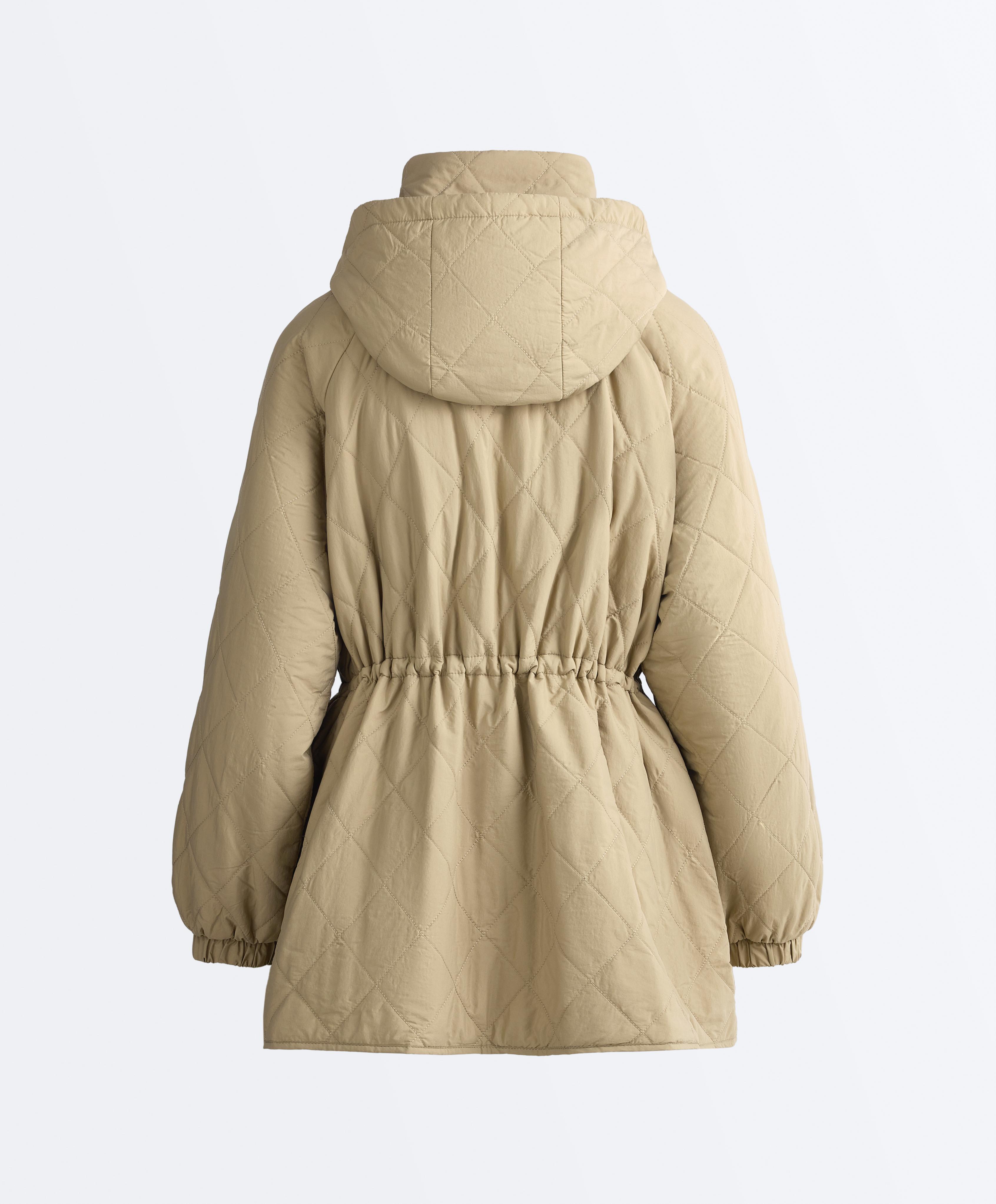 FELLEX® AEROGEL padded jacket — GREEN BEIGE