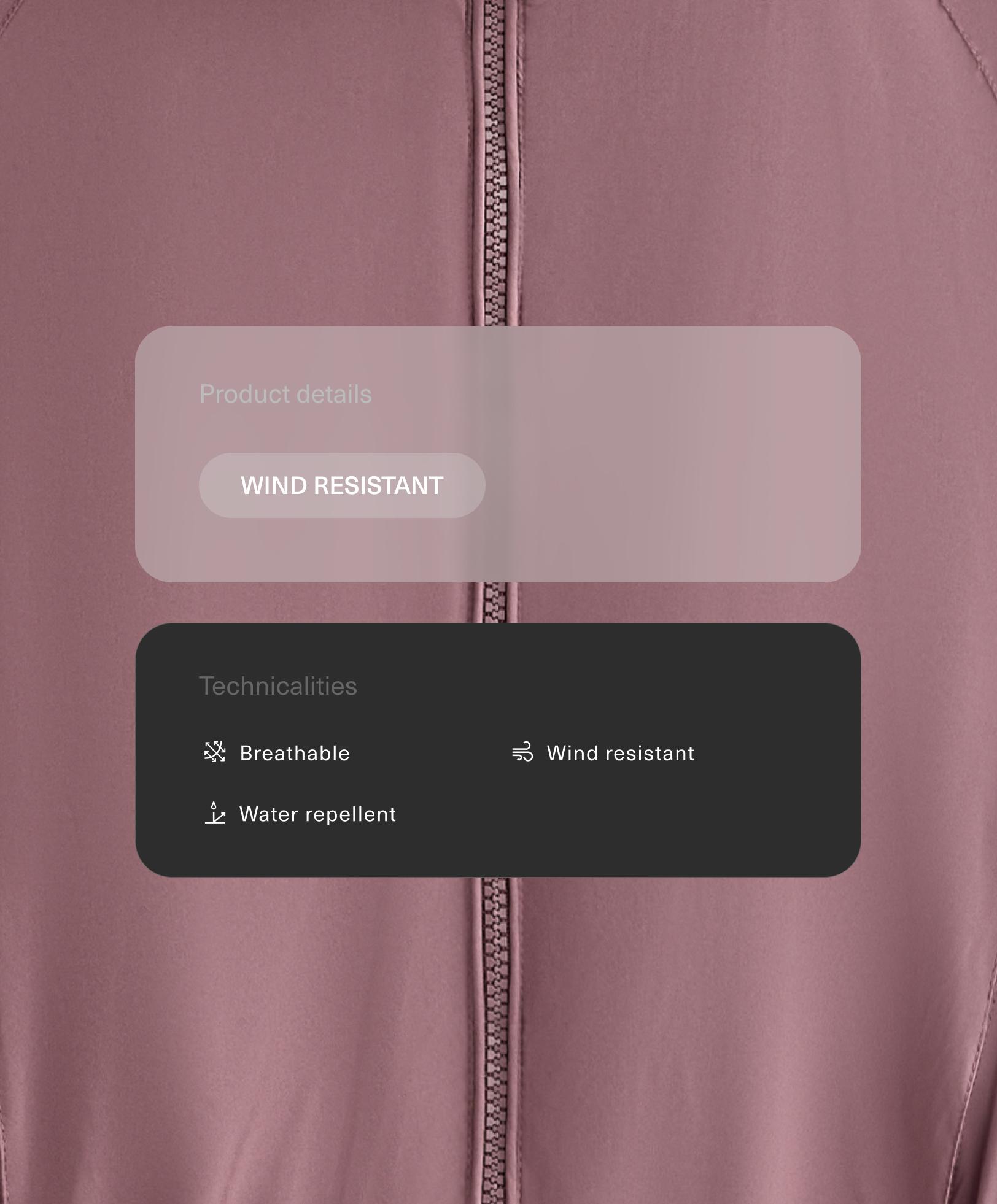 Water-repellent windbreaker - Sale Water-repellent windbreaker - Sale