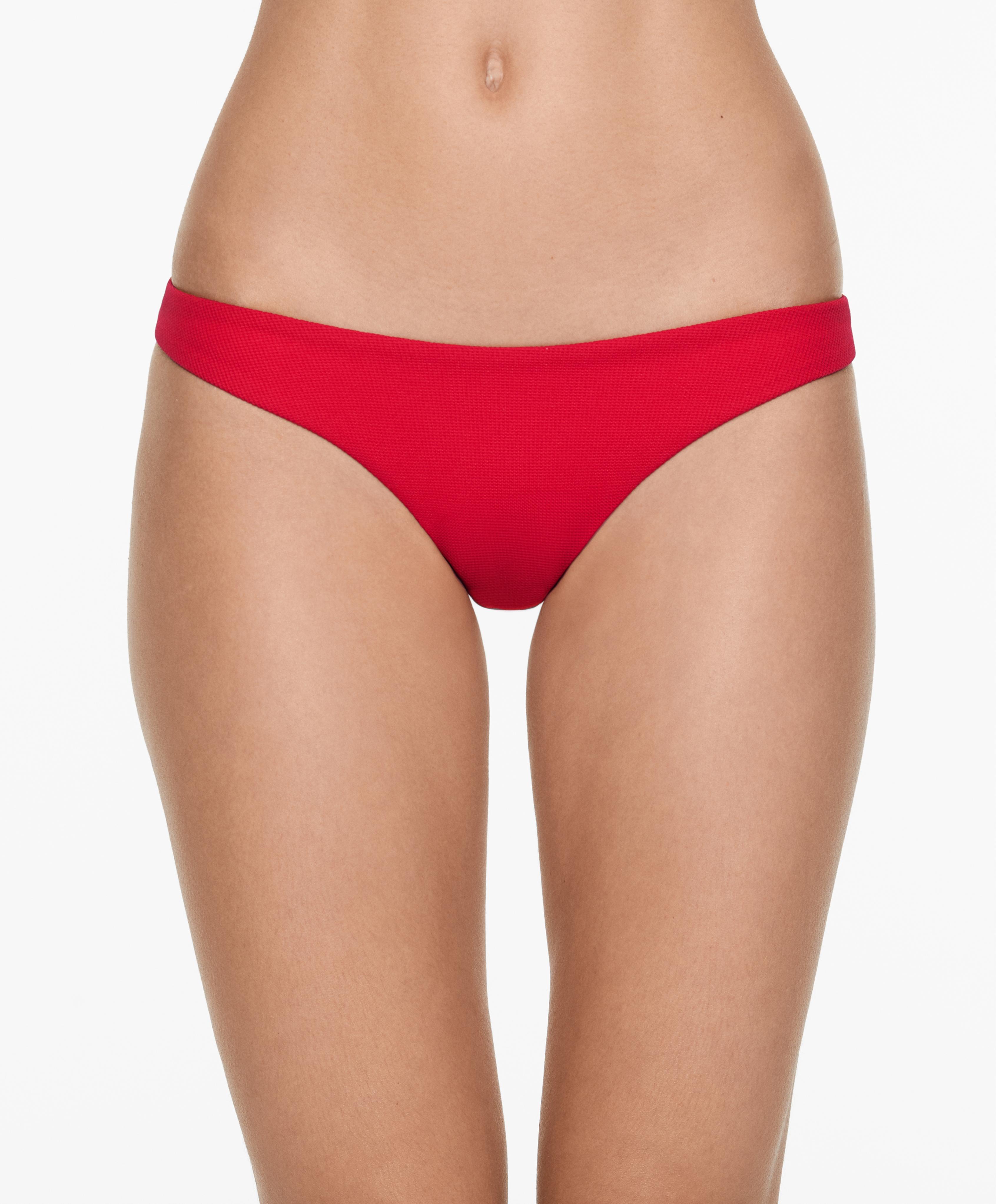 Bikini braga media piqué corte U - Rebajas