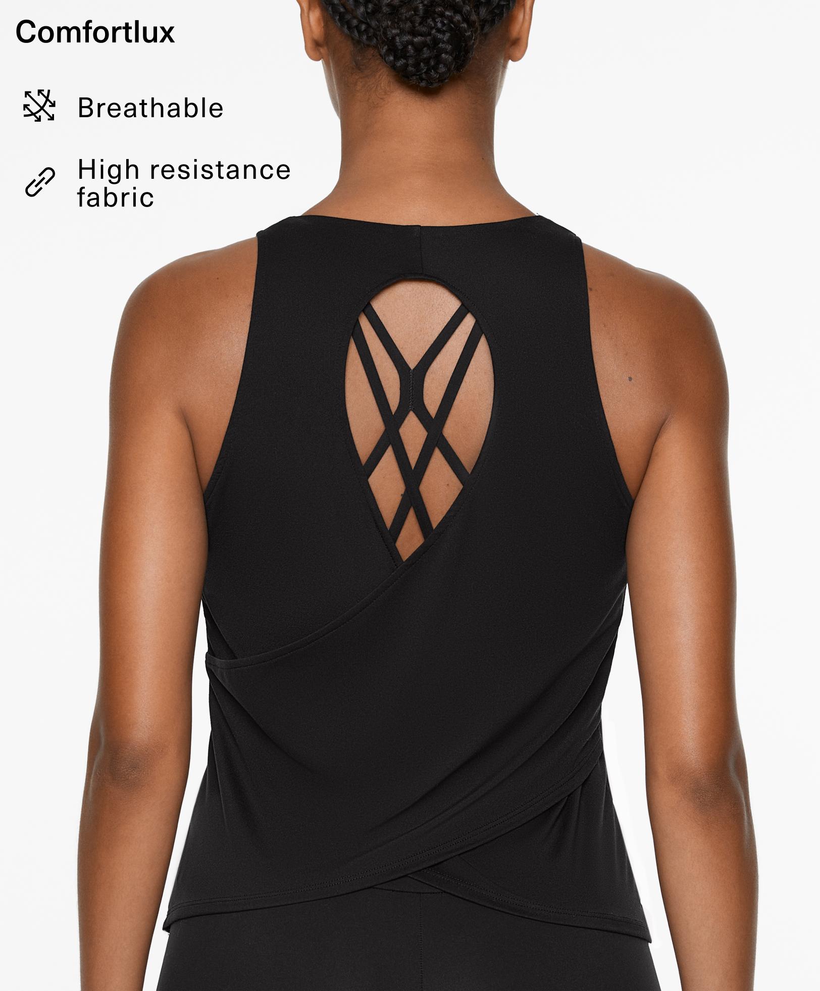 Cross-back comfortlux T-shirt