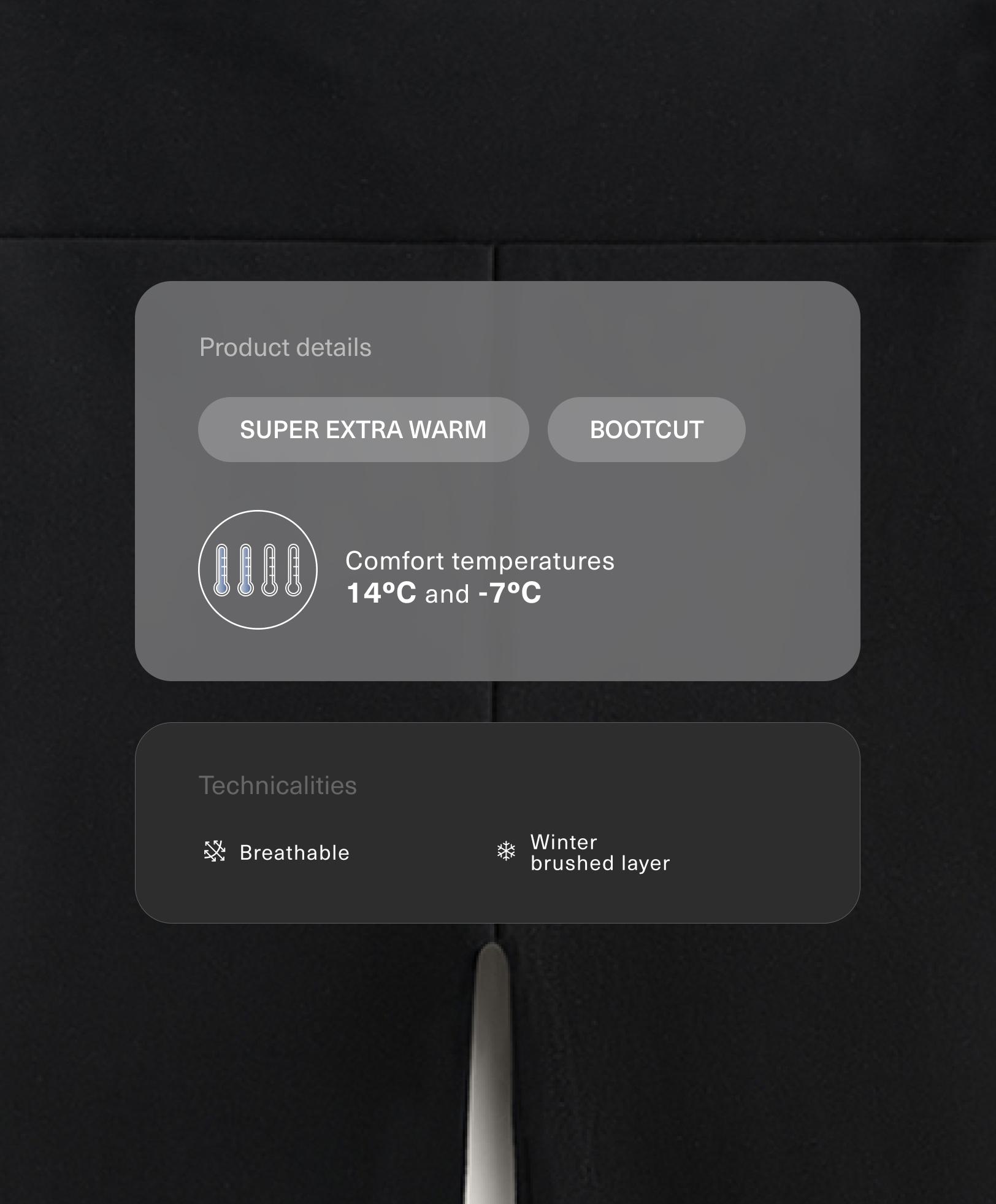 Штани bootcut seamless high rise super extra Warm Штани bootcut seamless high rise super extra Warm