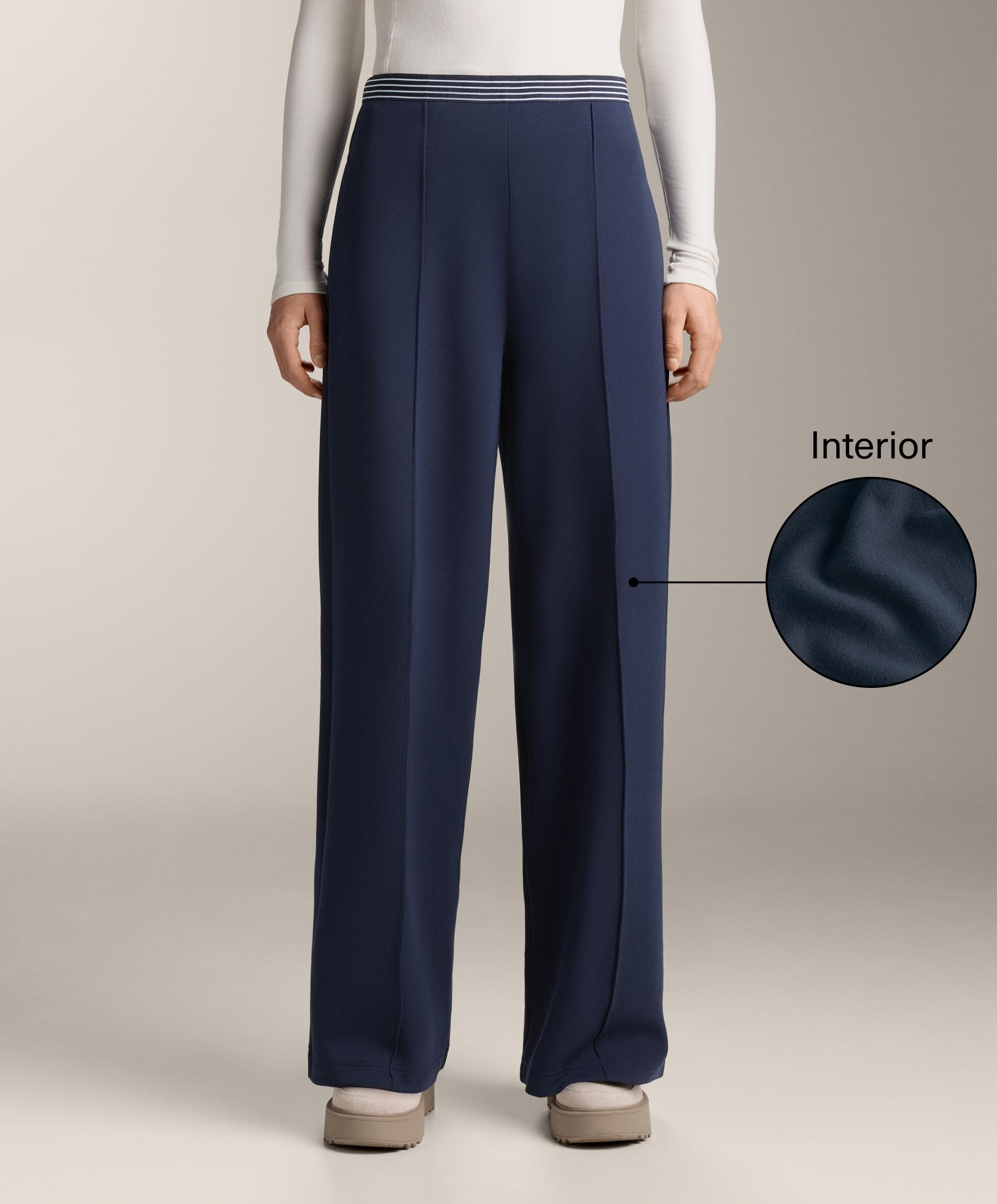 Super high rise trousers with brushed modal Super high rise trousers with brushed modal