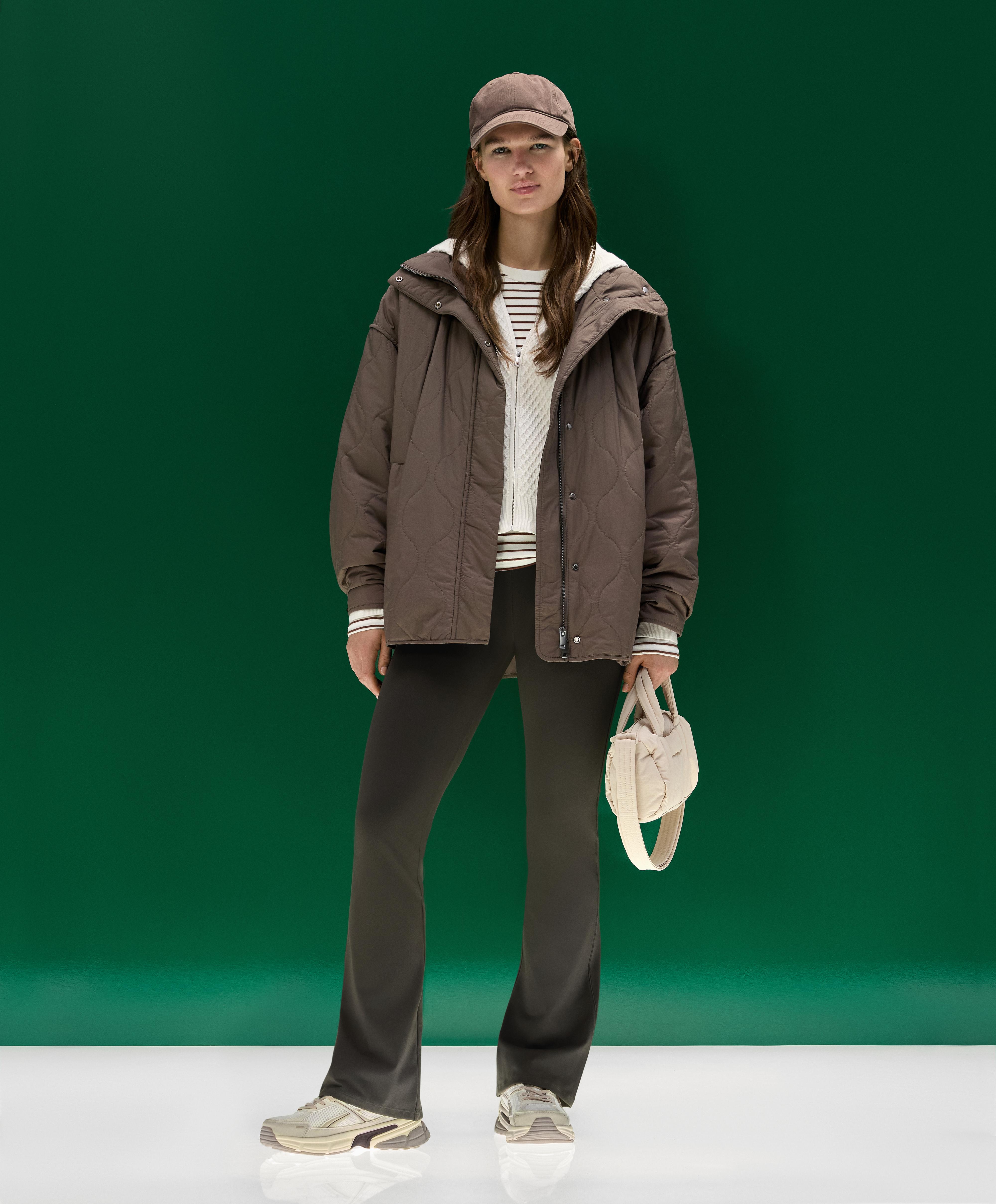 Water-repellent FELLEX® AEROGEL padded jacket — WASHED TAUPE-MAUVE