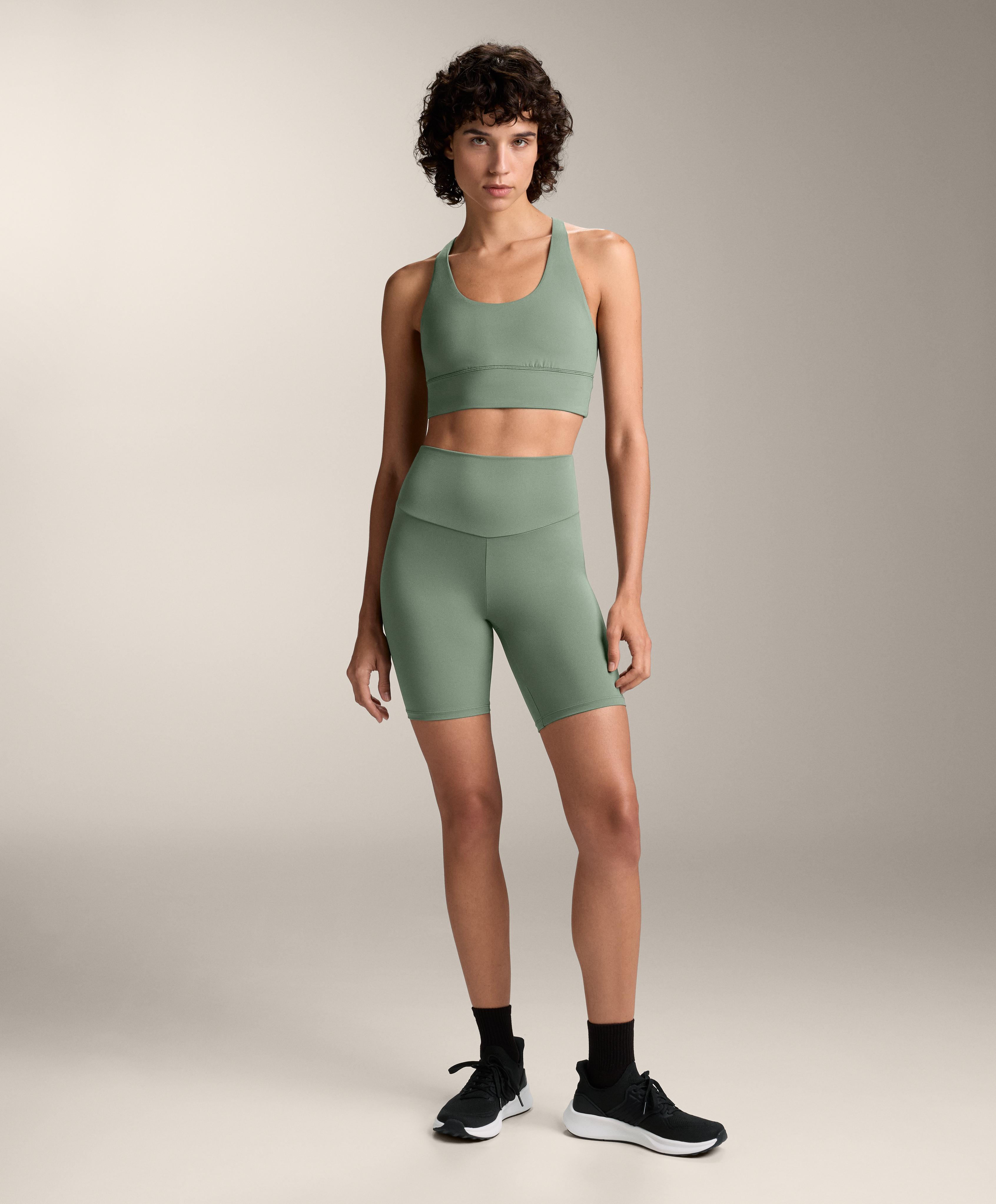 Total Look Comfortlux Biker 20cm Verwaschenes Grün mit BH - Sale