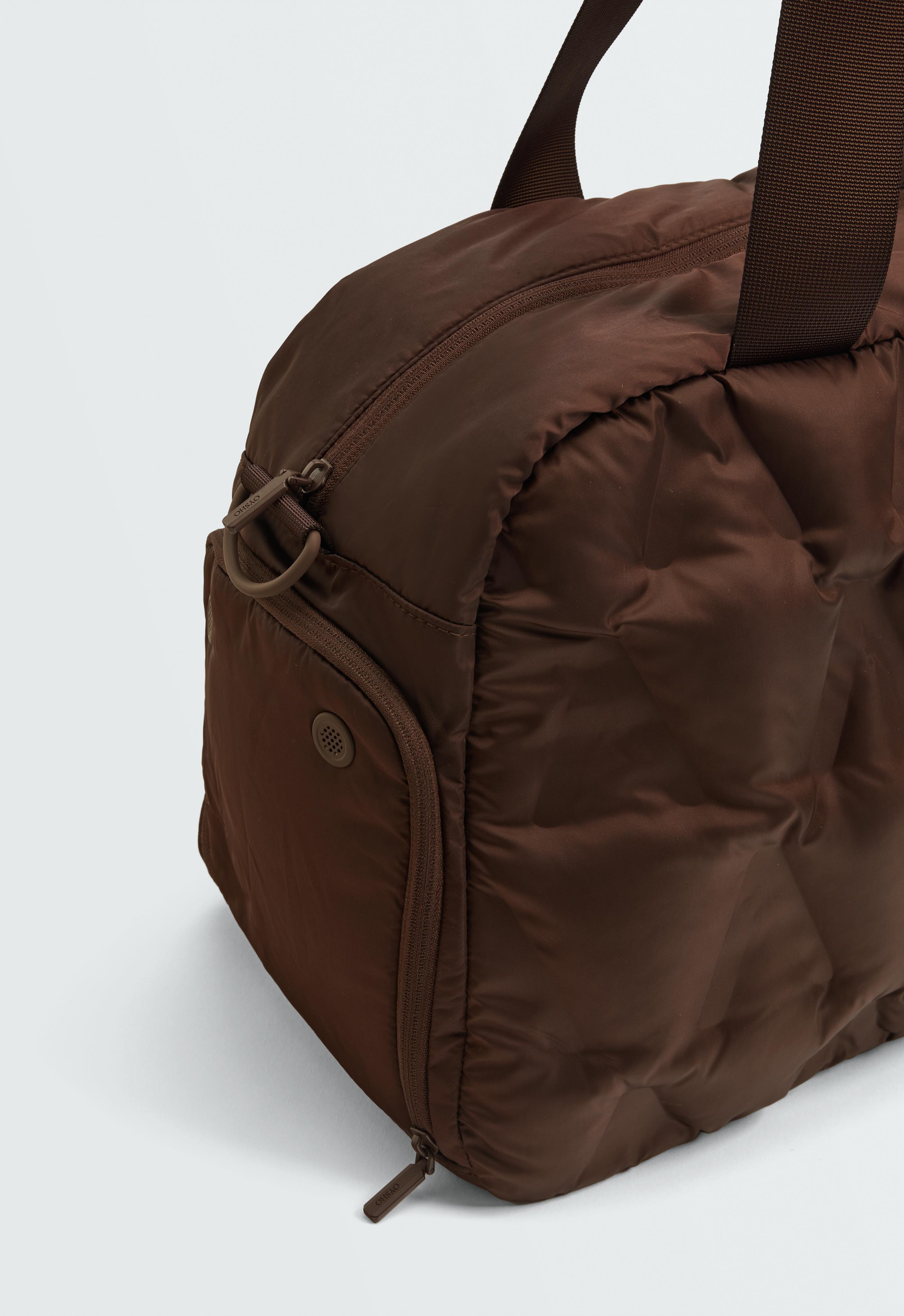 Padded technical sports bag — CHOCOLATE      