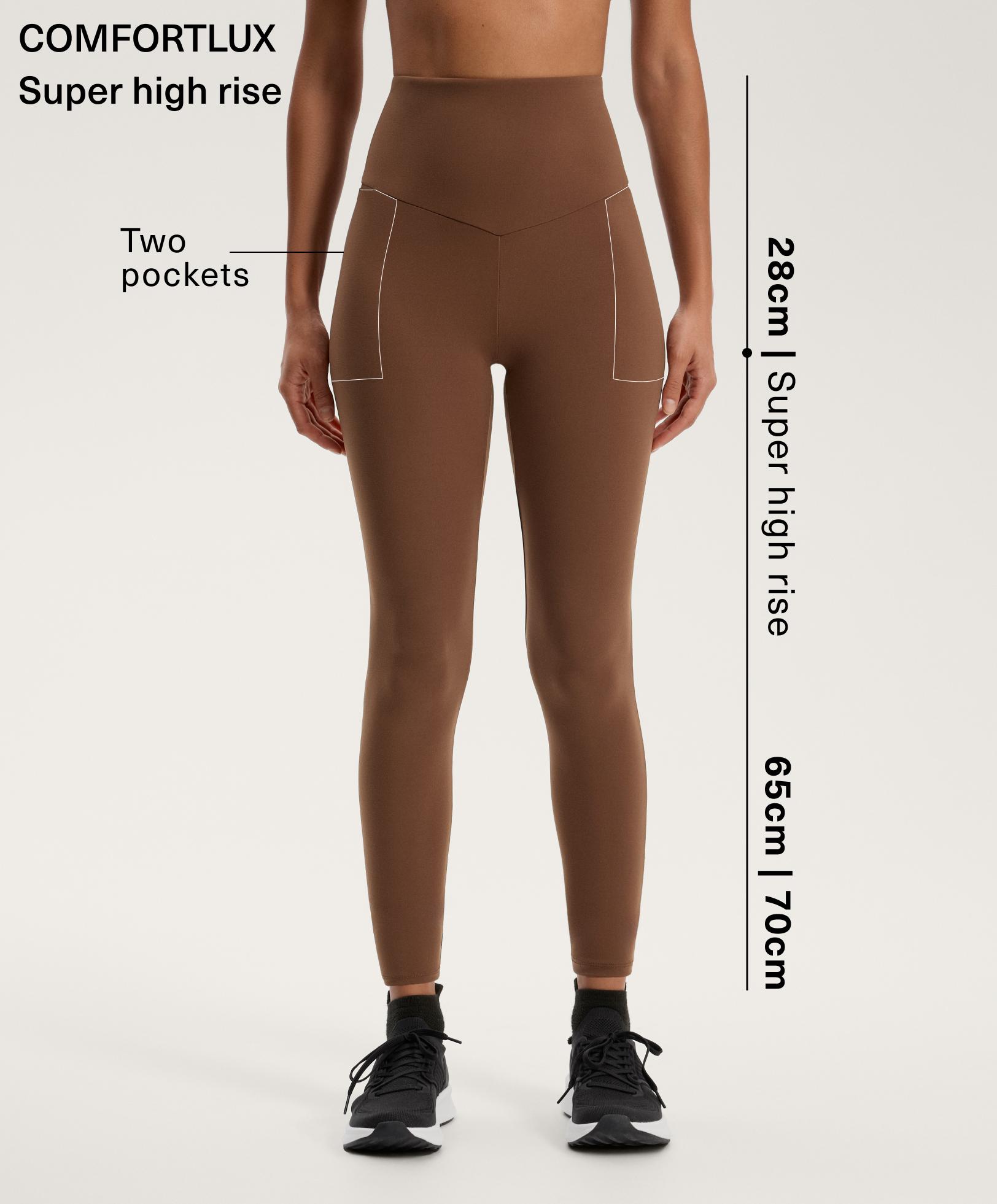 Comfortlux super high-rise ankle-length leggings with pockets Comfortlux super high-rise ankle-length leggings with pockets