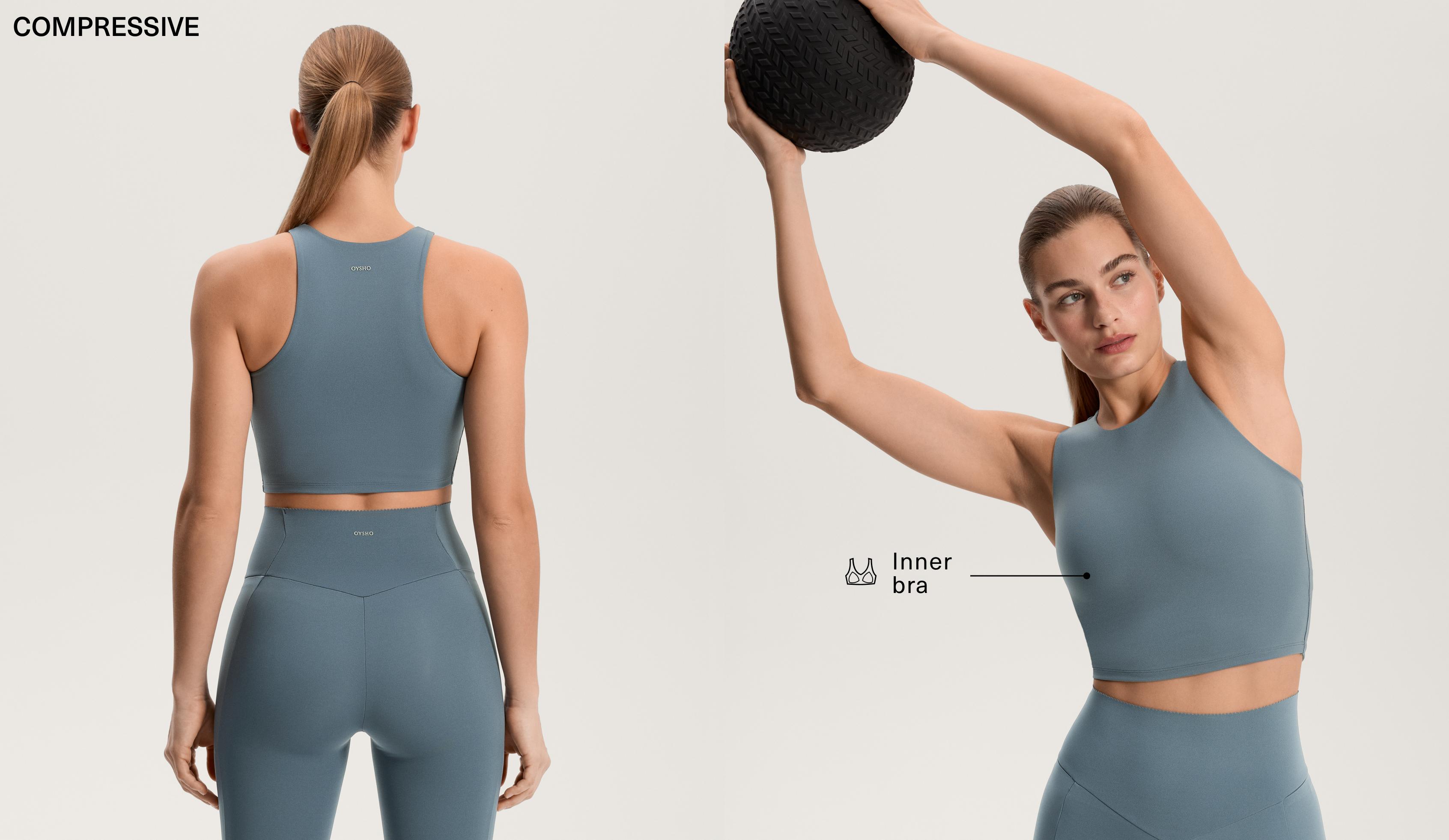 Compressive tank top