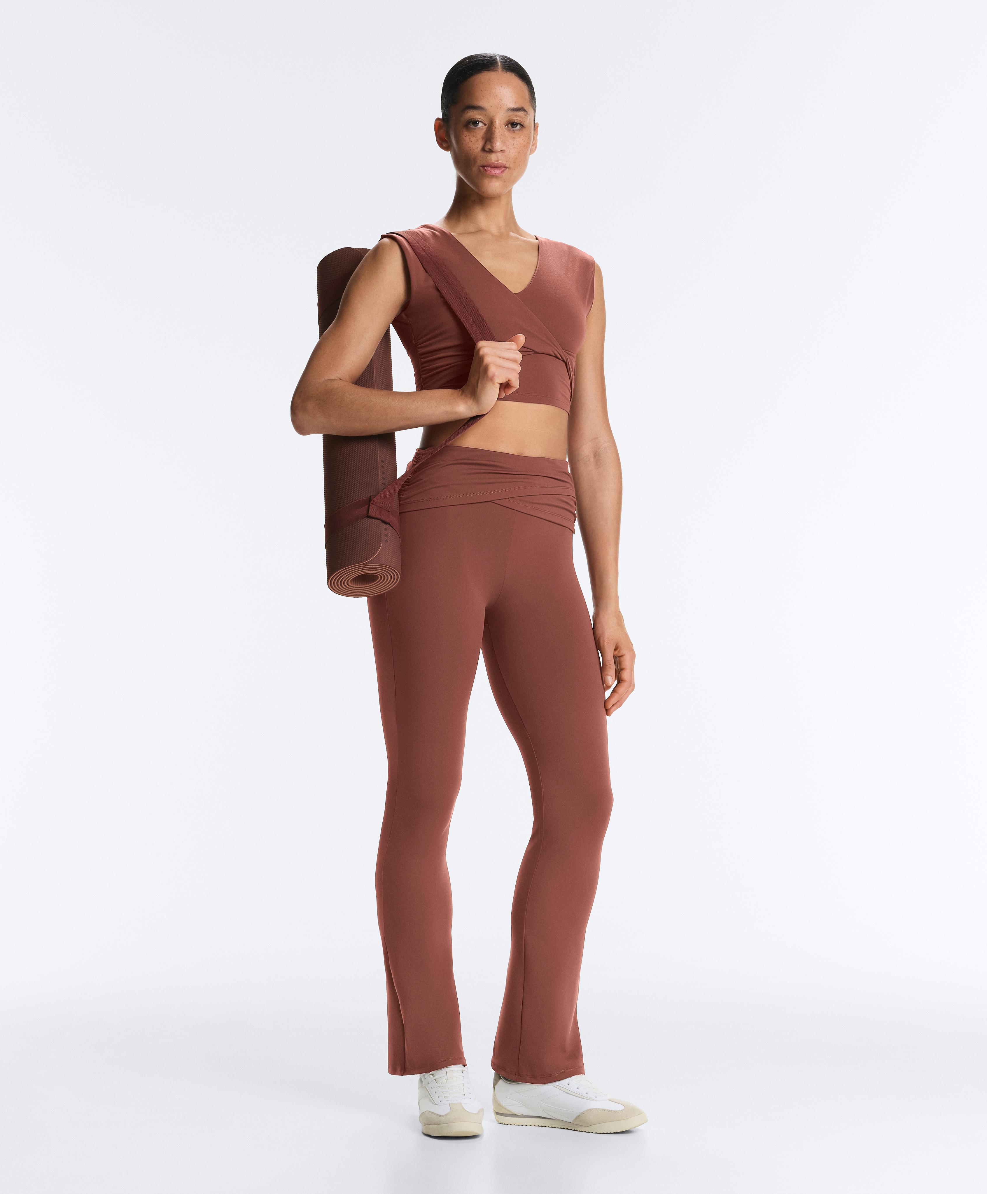Crossover Comfortlux tank top — MAHOGANY