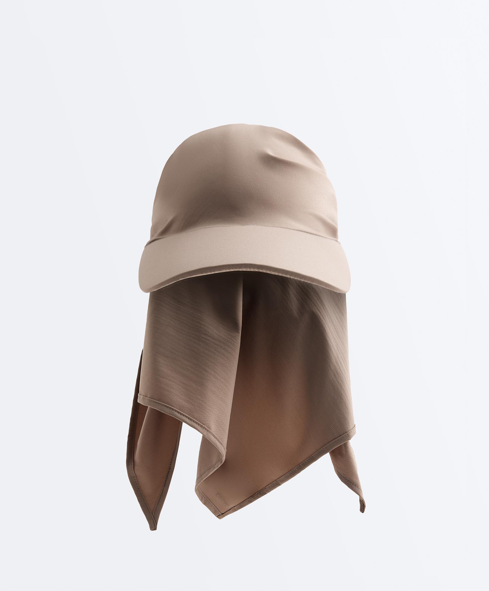 Lightweight knotted visor — MINK MELANGE