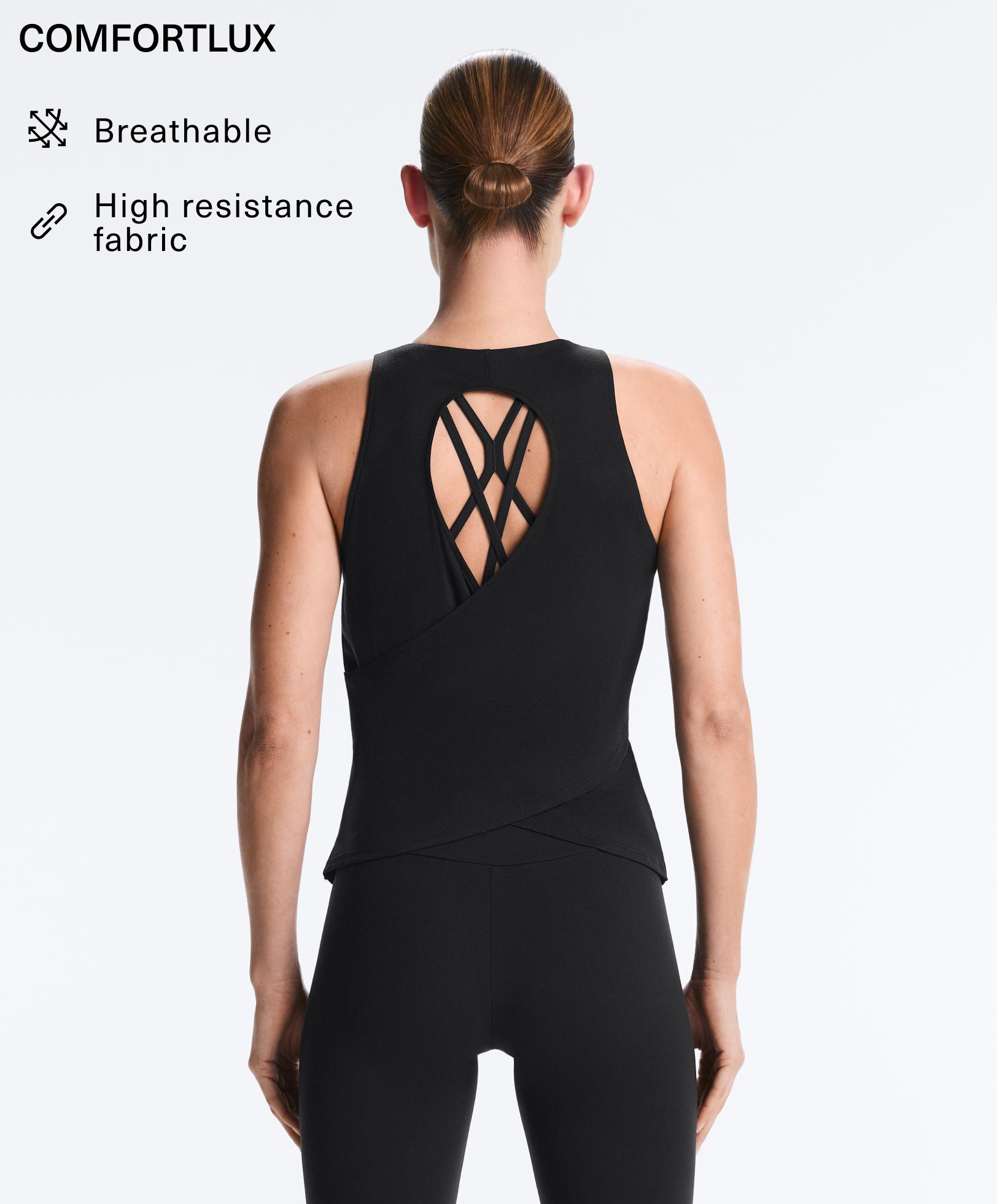 Cross-back comfortlux T-shirt Cross-back comfortlux T-shirt