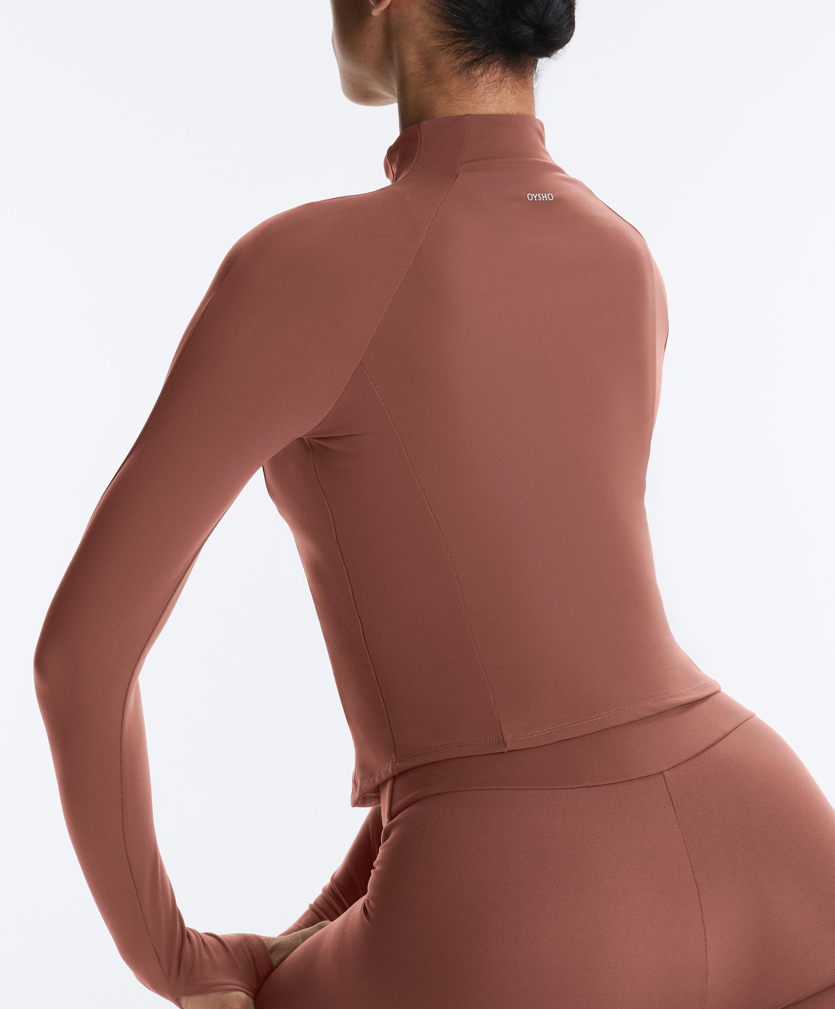 Light warm technical jacket — MAHOGANY