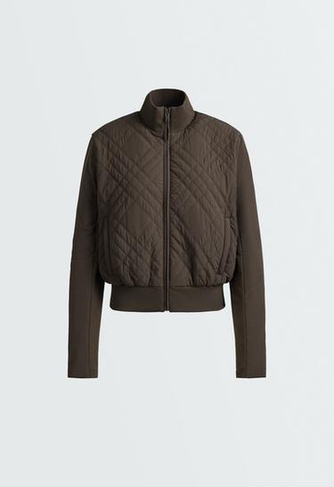 FELLEX® Volcanic technical padded Bomber jacket — BROWN 6