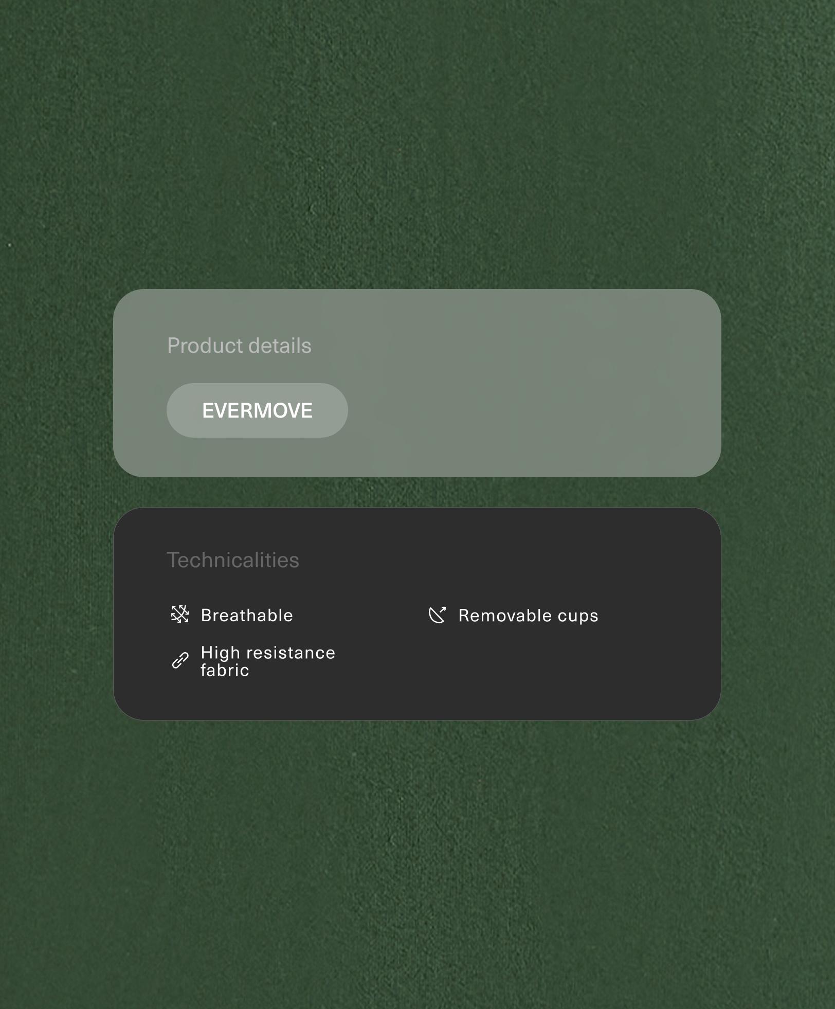 تانك توب Evermove بدون أكمام تانك توب Evermove بدون أكمام