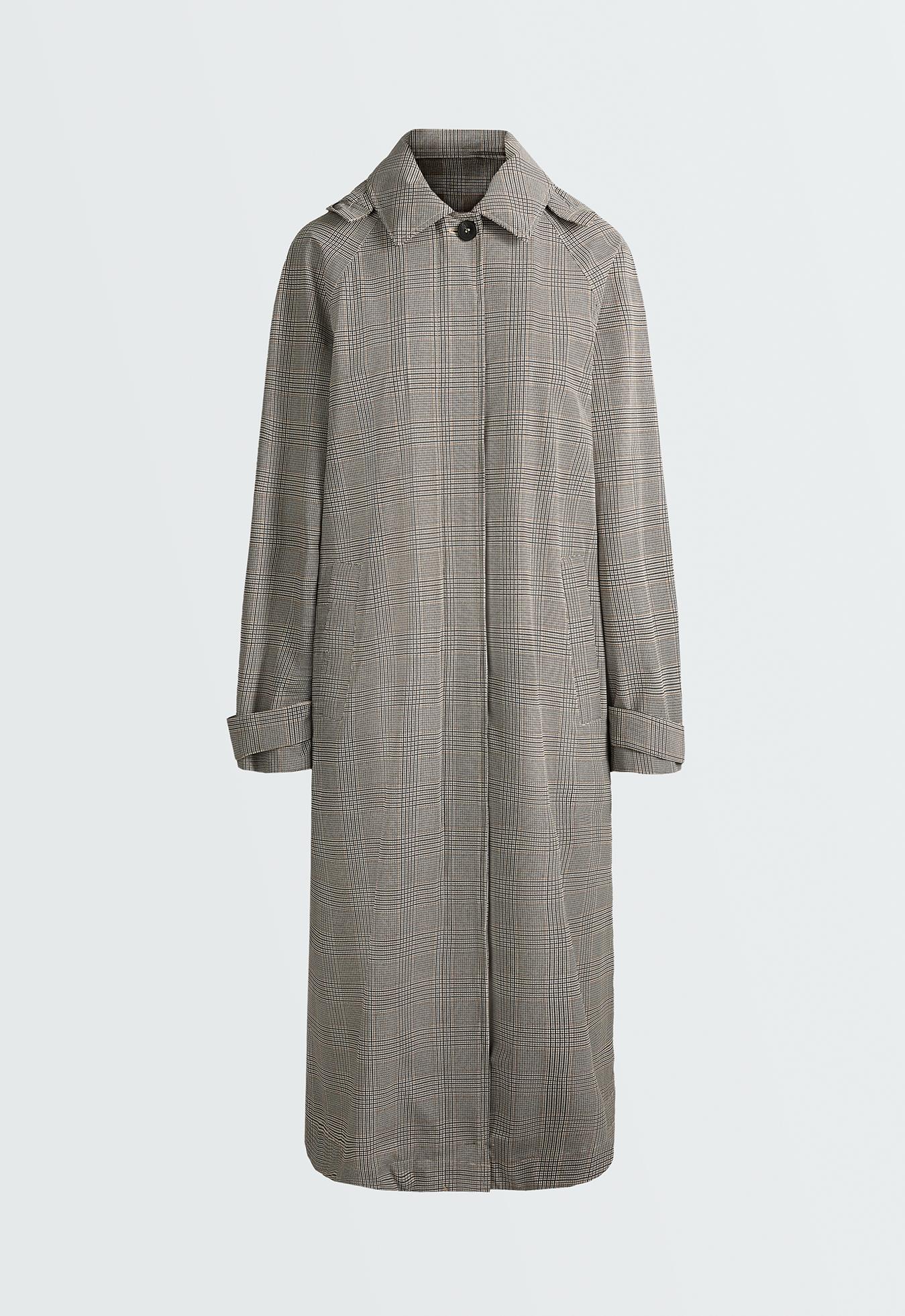 Check extra lightweight 10k waterproof long jacket | OYSHO Azerbaijan